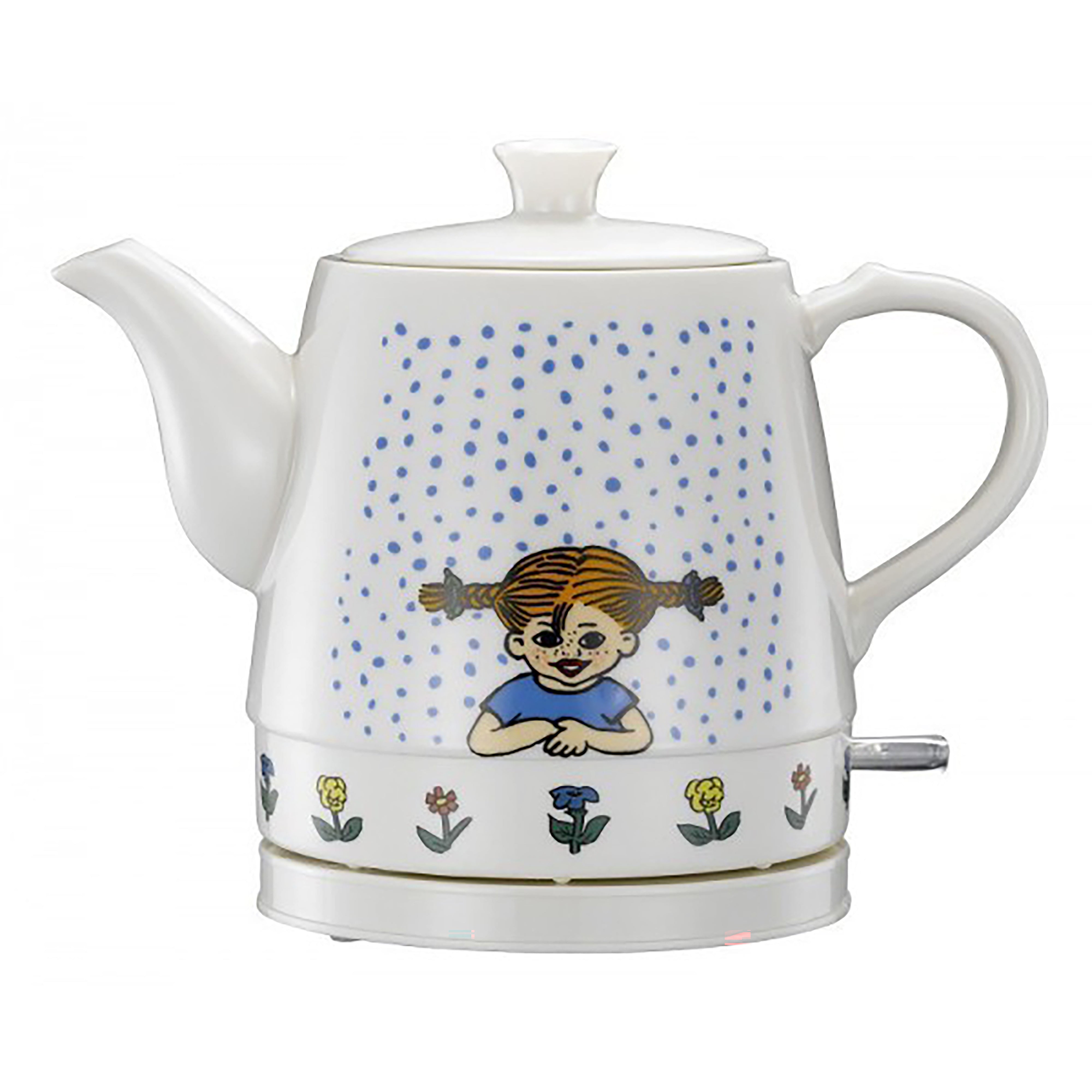 Keramik-Wasserkocher, 0,8L, 1750W, Pippi-Design