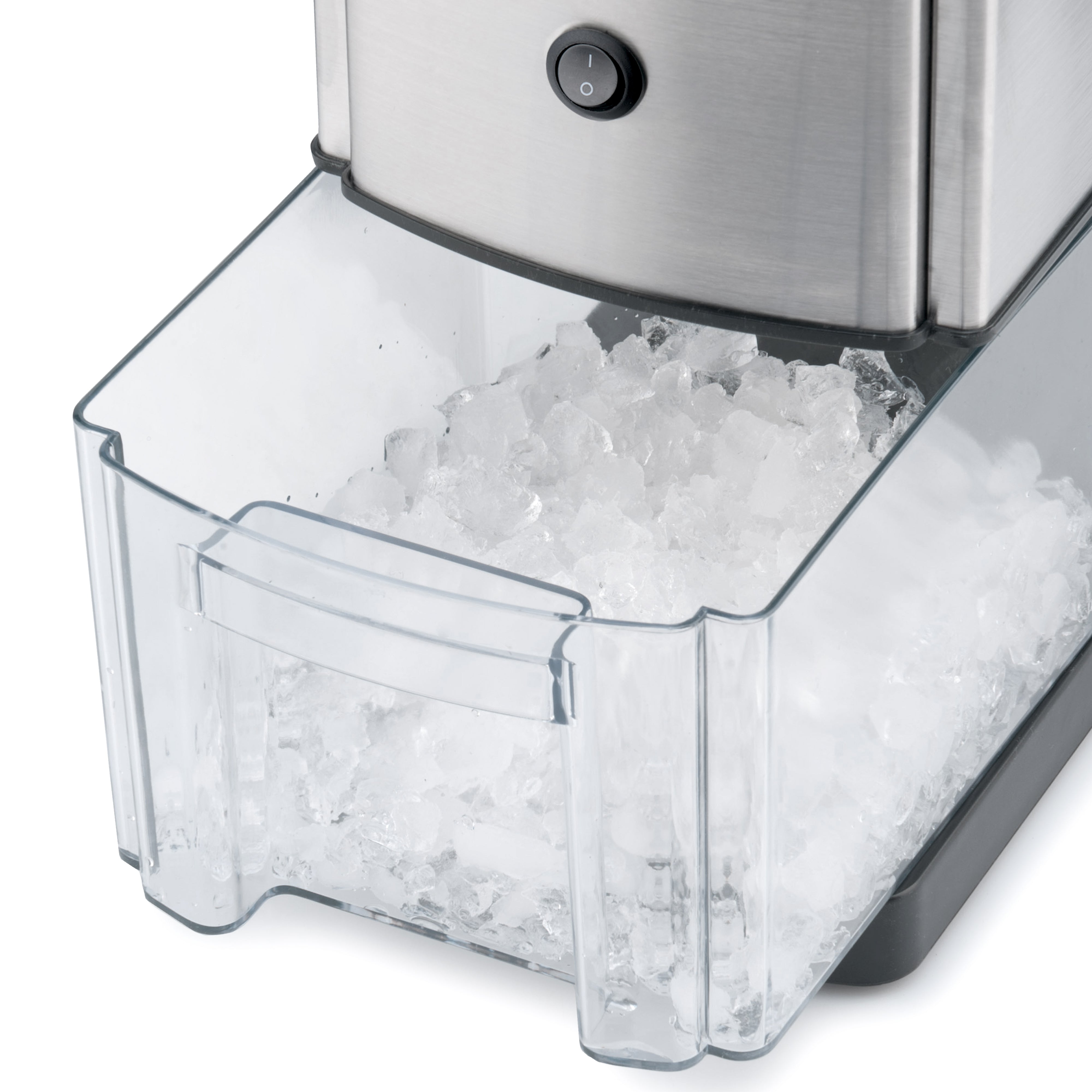 Eiszerkleinerer Silber / Schwarz