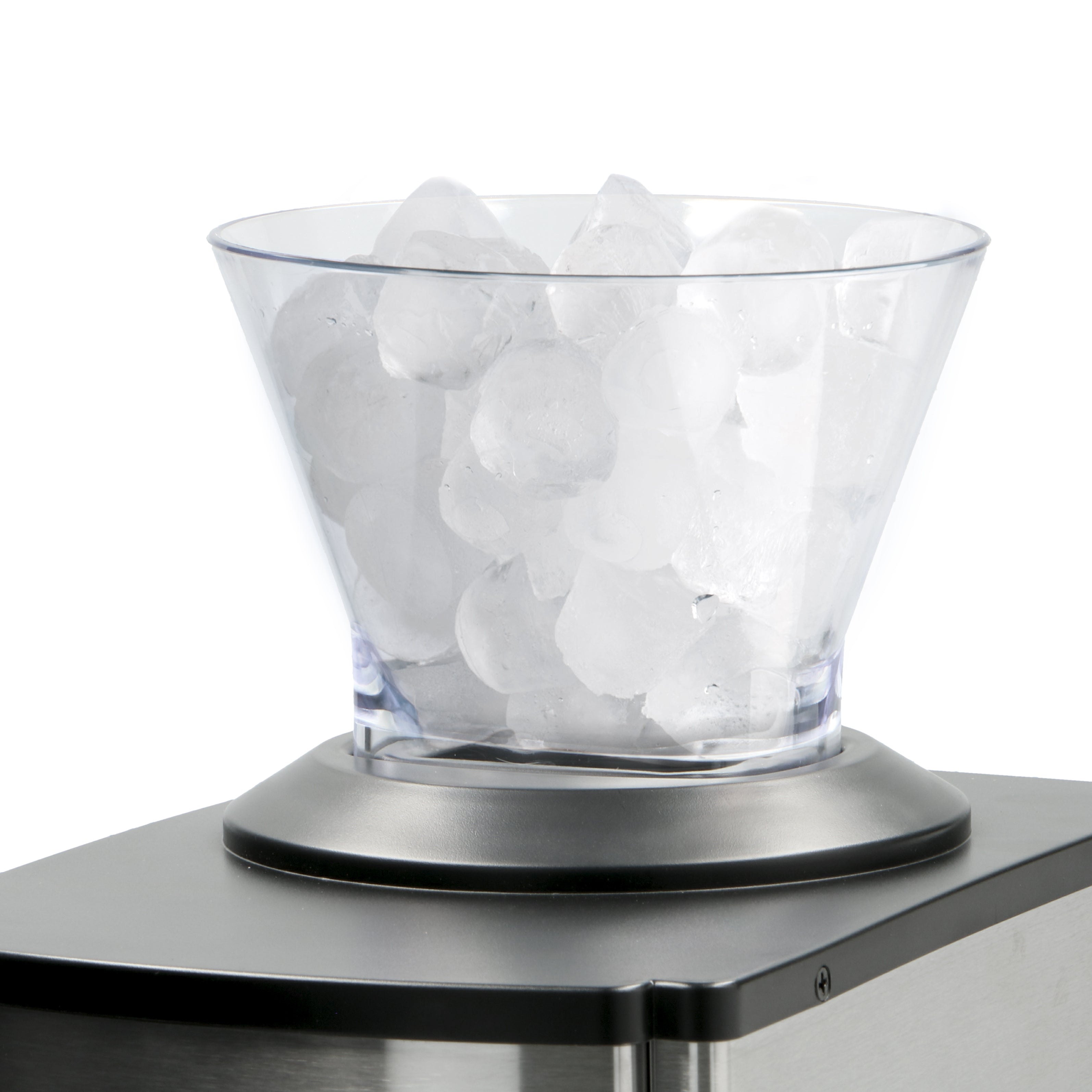 Eiszerkleinerer Silber / Schwarz