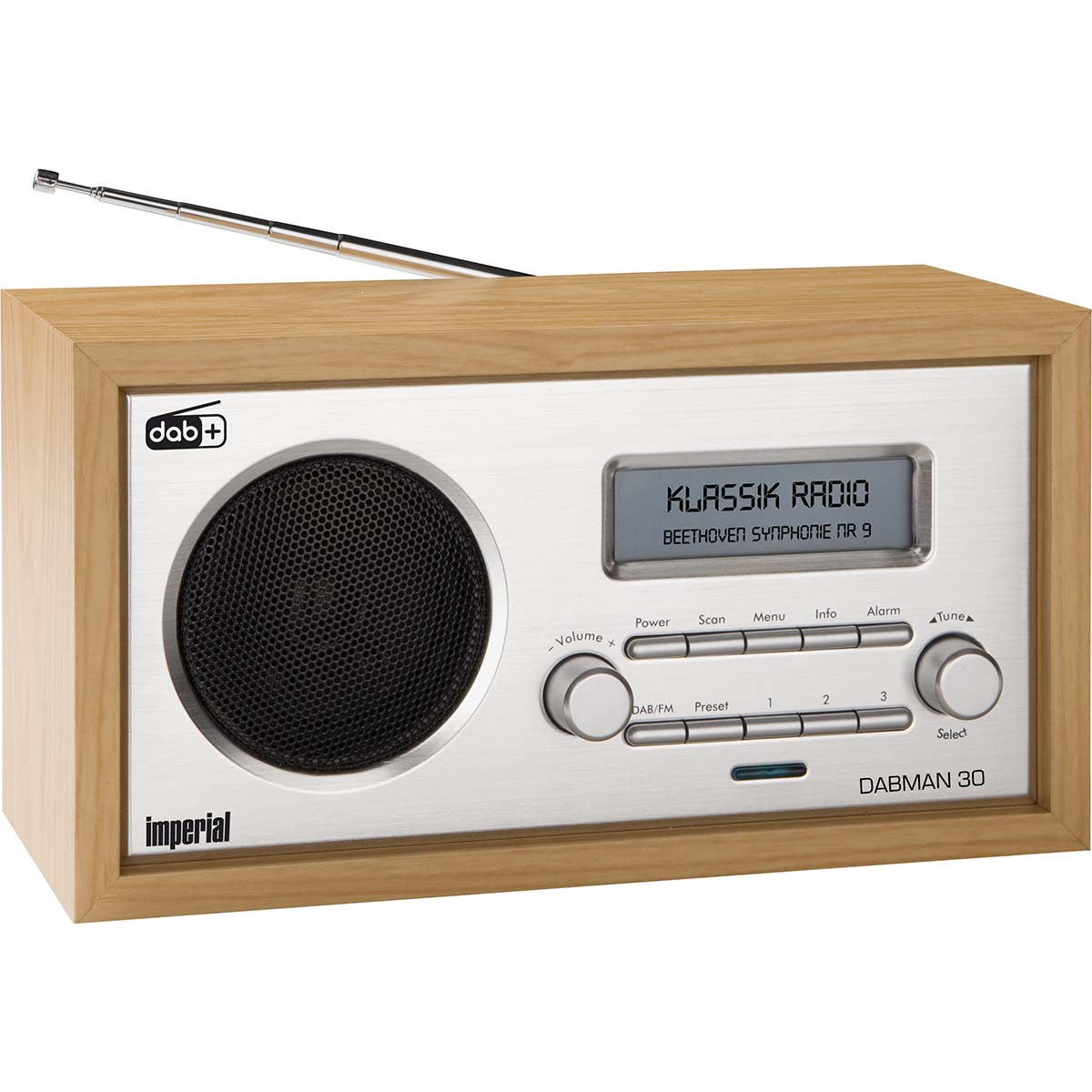 IMPERIAL DABMAN 30 Holz DAB+ / FM