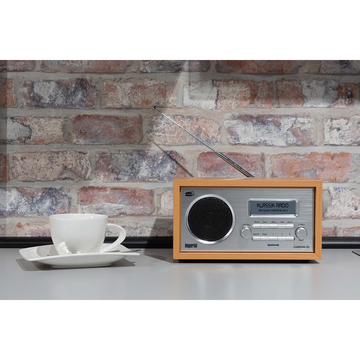 IMPERIAL DABMAN 30 Holz DAB+ / FM