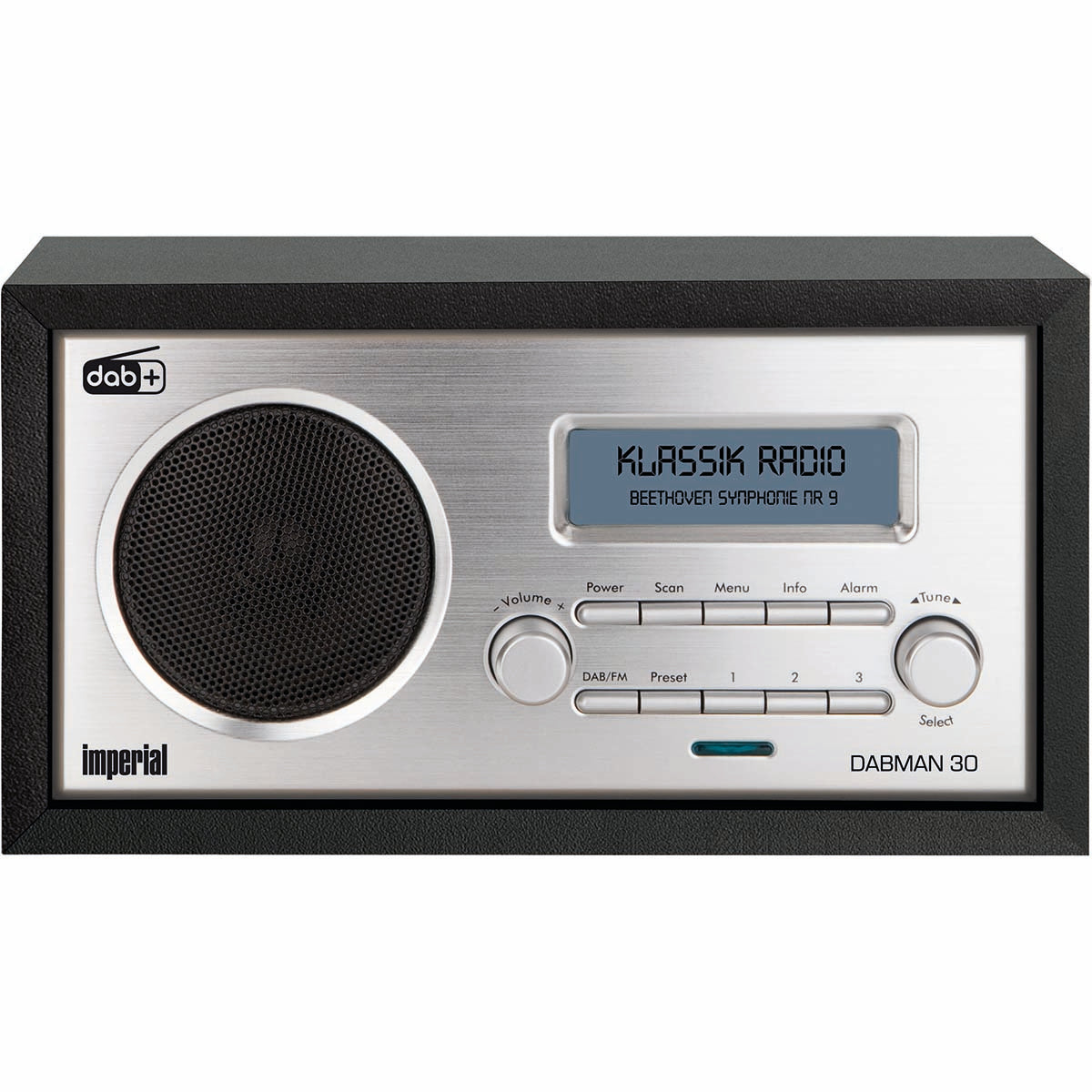 DABMAN 30 Schwarz DAB+ / FM