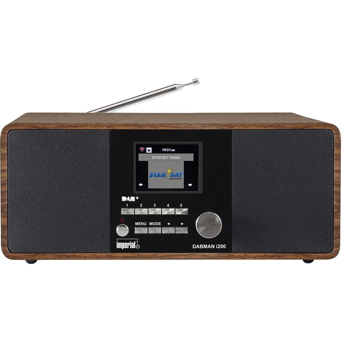 IMPERIAL DABMAN i200 Holzoptik DAB+ / FM / INTERNET