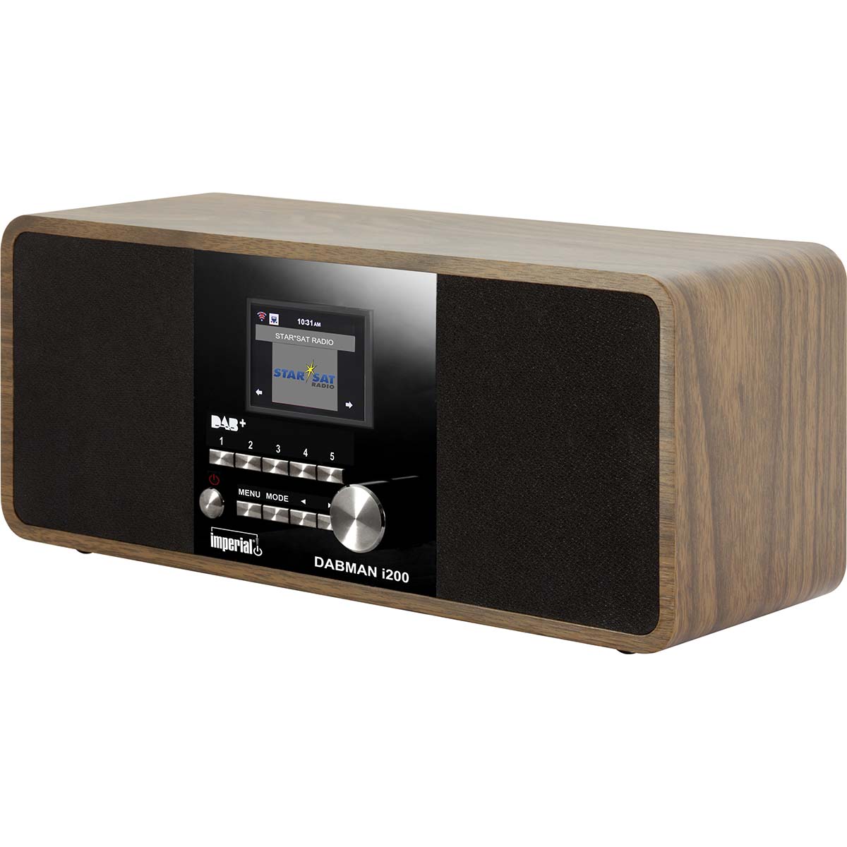 IMPERIAL DABMAN i200 Holzoptik DAB+ / FM / INTERNET