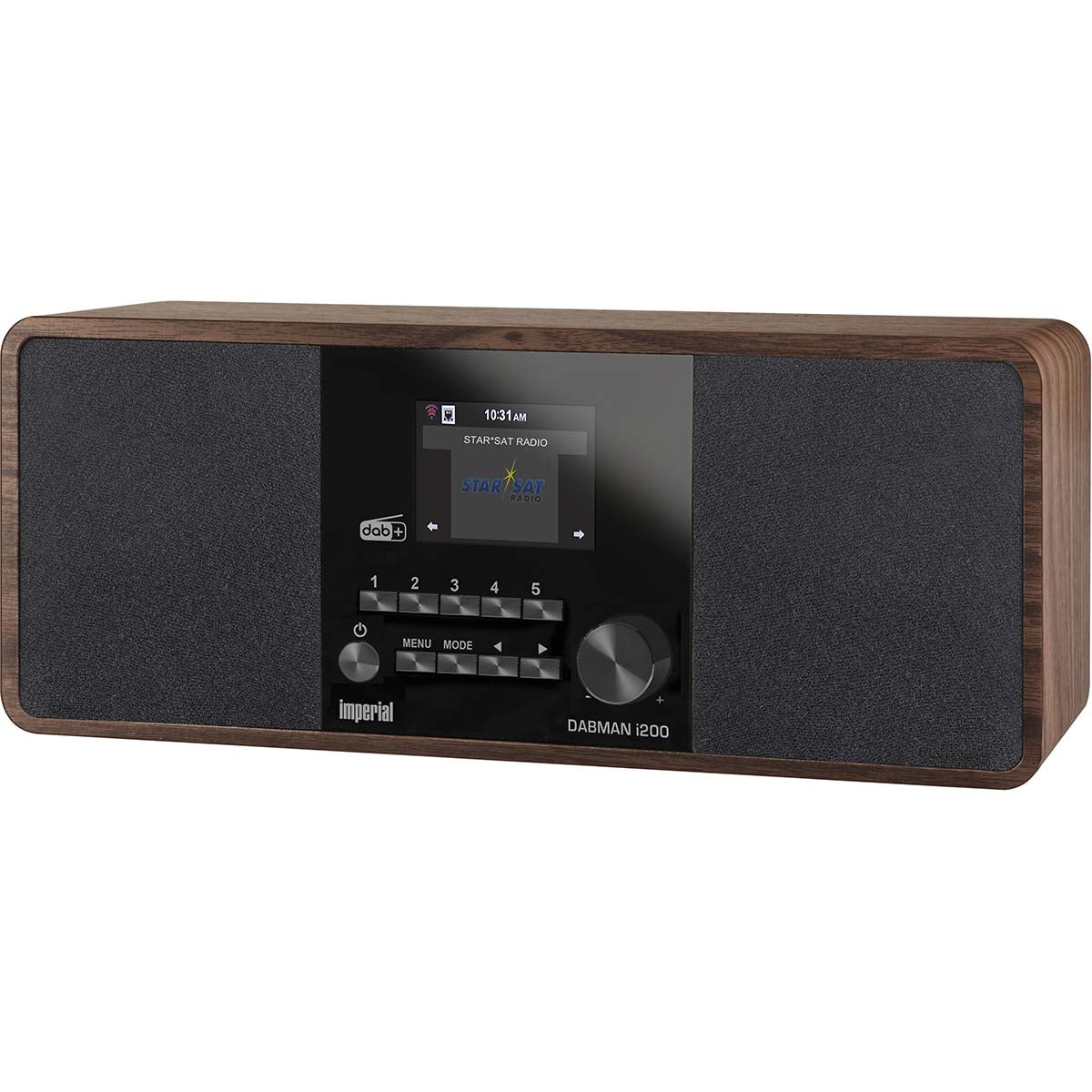 IMPERIAL DABMAN i200 Holzoptik DAB+ / FM / INTERNET