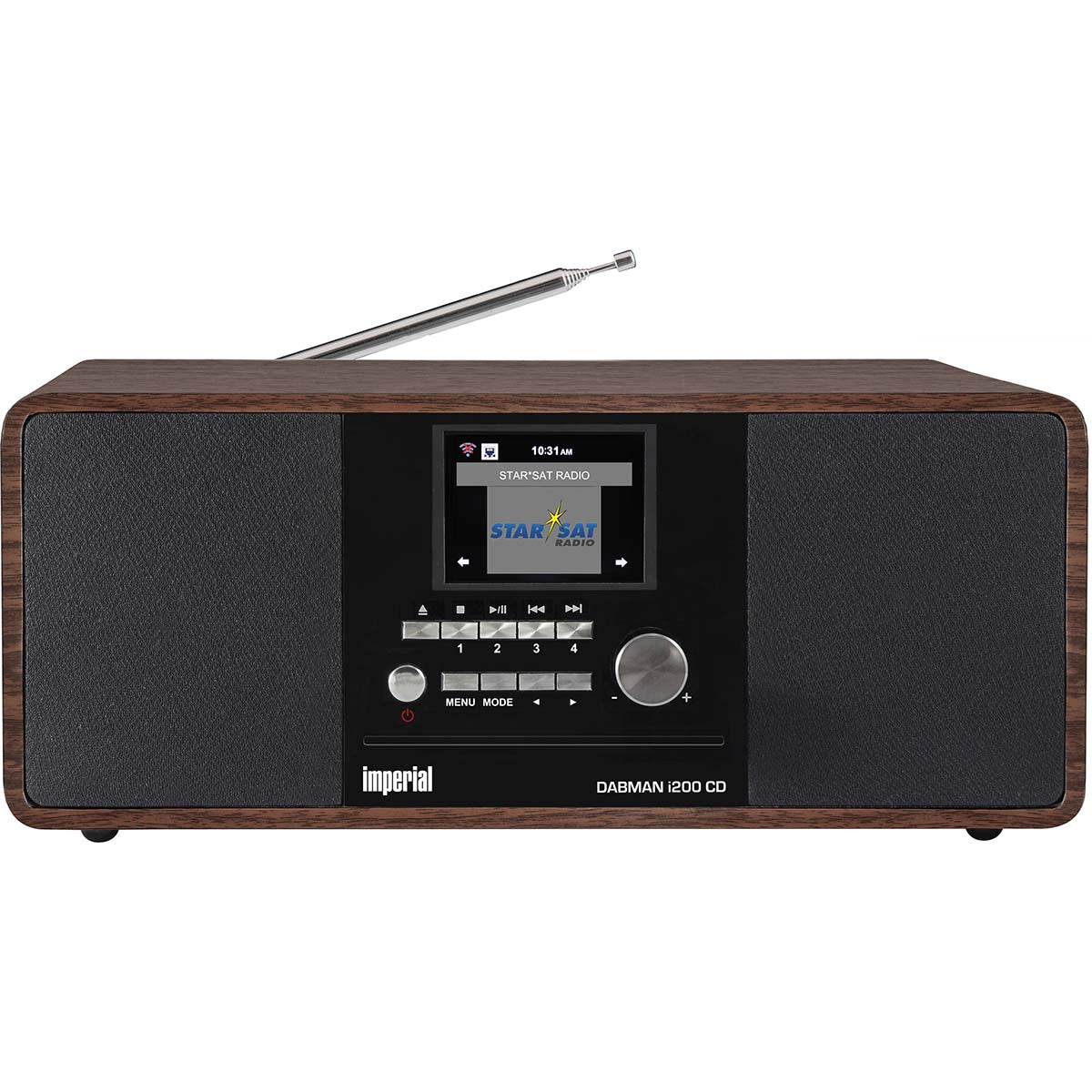 IMPERIAL DABMAN i200 CD Holzoptik DAB+ / FM / INTERNET / BLUETOOTH