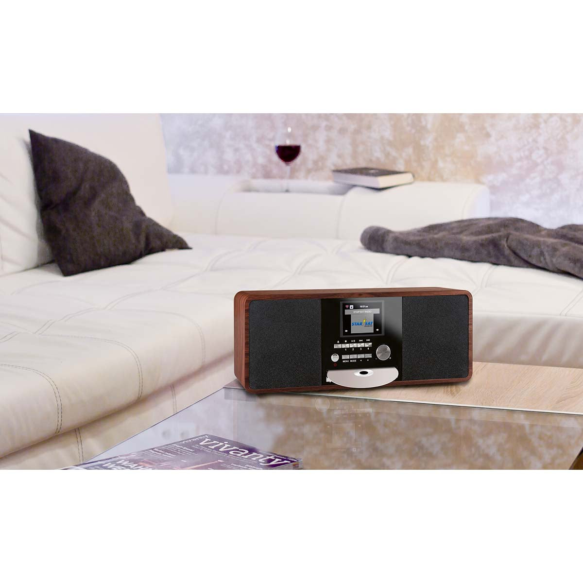 IMPERIAL DABMAN i200 CD Holzoptik DAB+ / FM / INTERNET / BLUETOOTH