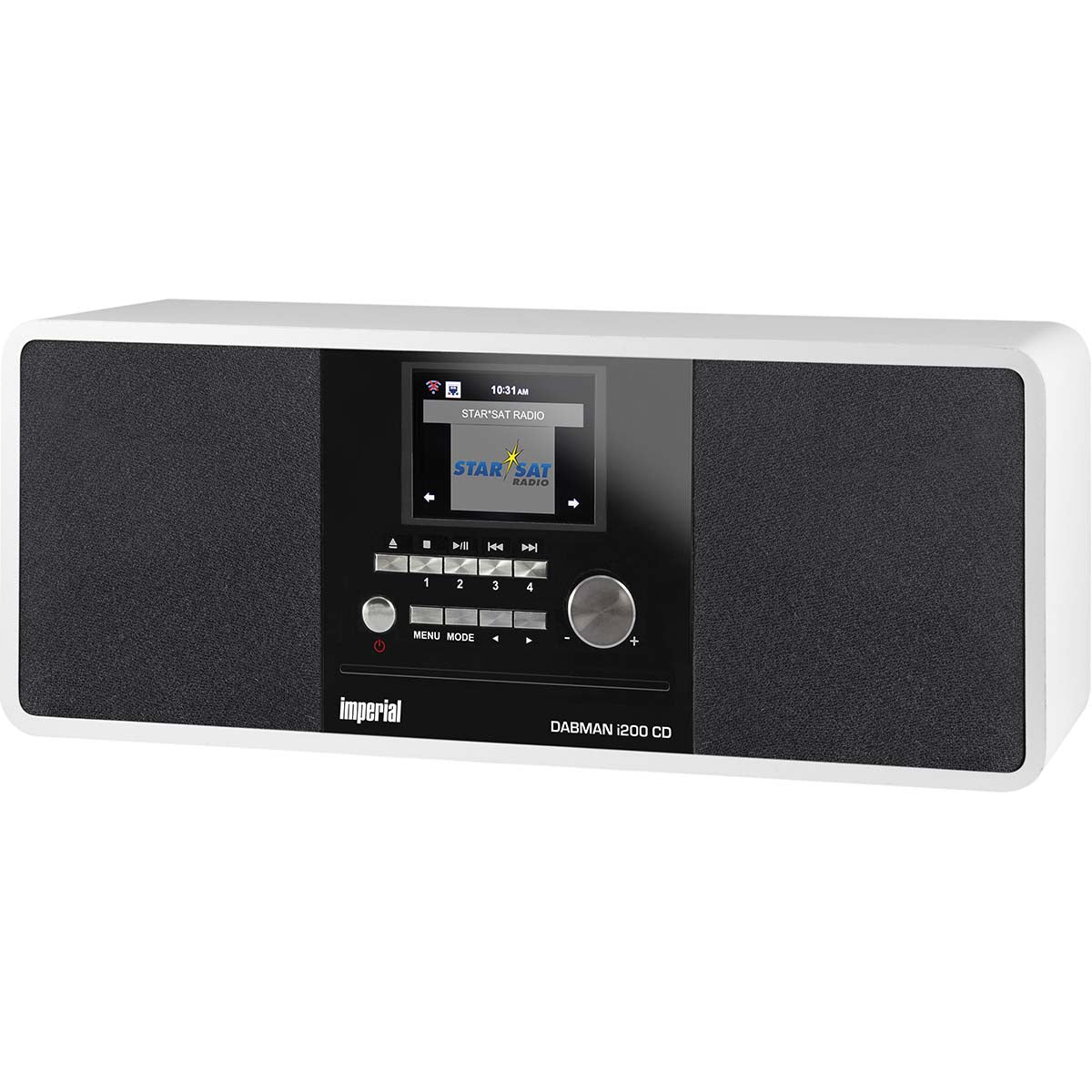 IMPERIAL DABMAN i200 CD Weiß DAB+ / FM /INTERNET / BLUETOOTH