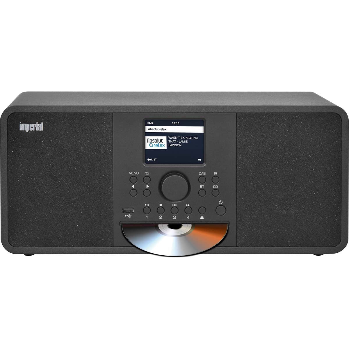 IMPERIAL DABMAN i205 CD Schwarz DAB+ / FM / INTERNET / BLUETOOTH