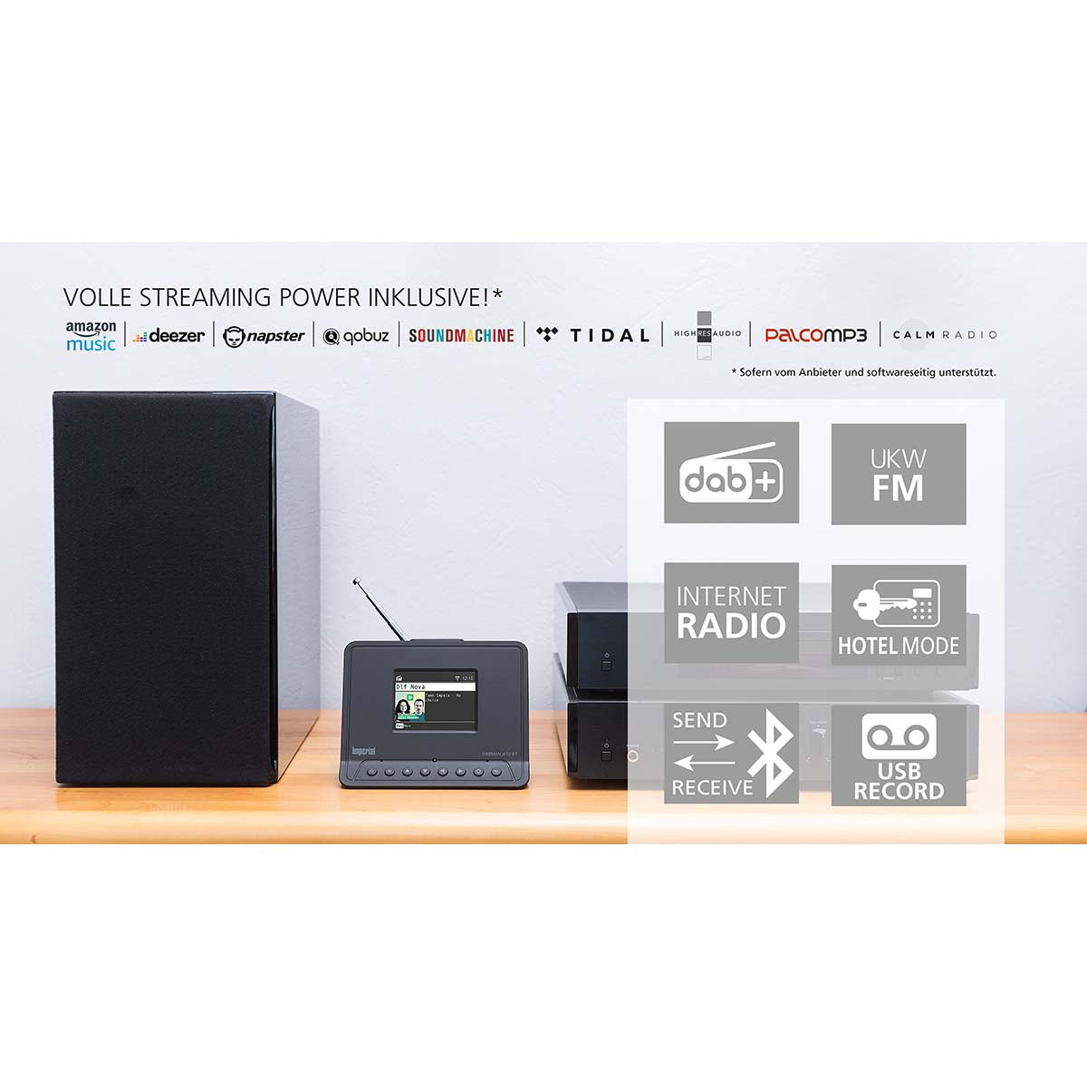 IMPERIAL DABMAN i410 BT DAB+ / FM / INTERNET / BLUETOOTH