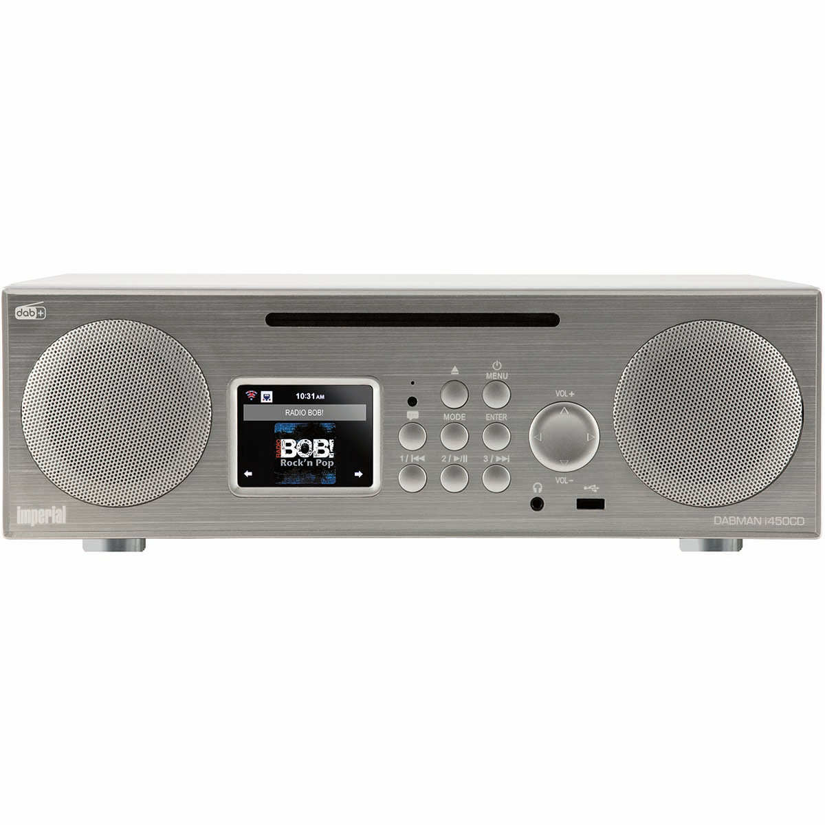 IMPERIAL DABMAN i450 CD Weiß-Silber DAB+ / FM / INTERNET / BLUETOOTH