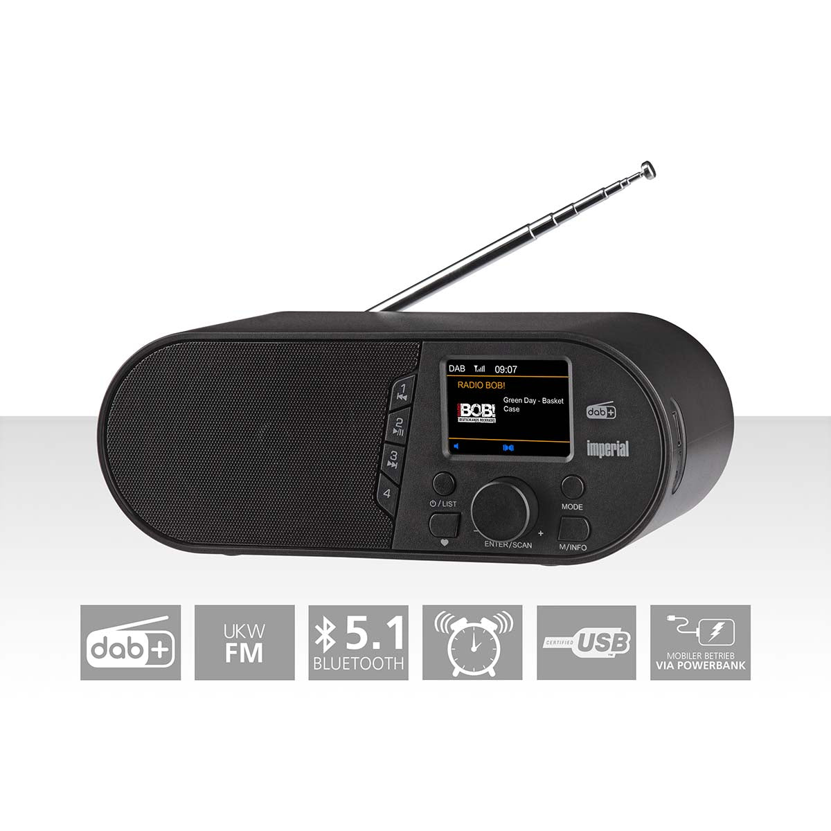 IMPERIAL DABMAN d105 DAB+ / FM / BLUETOOTH