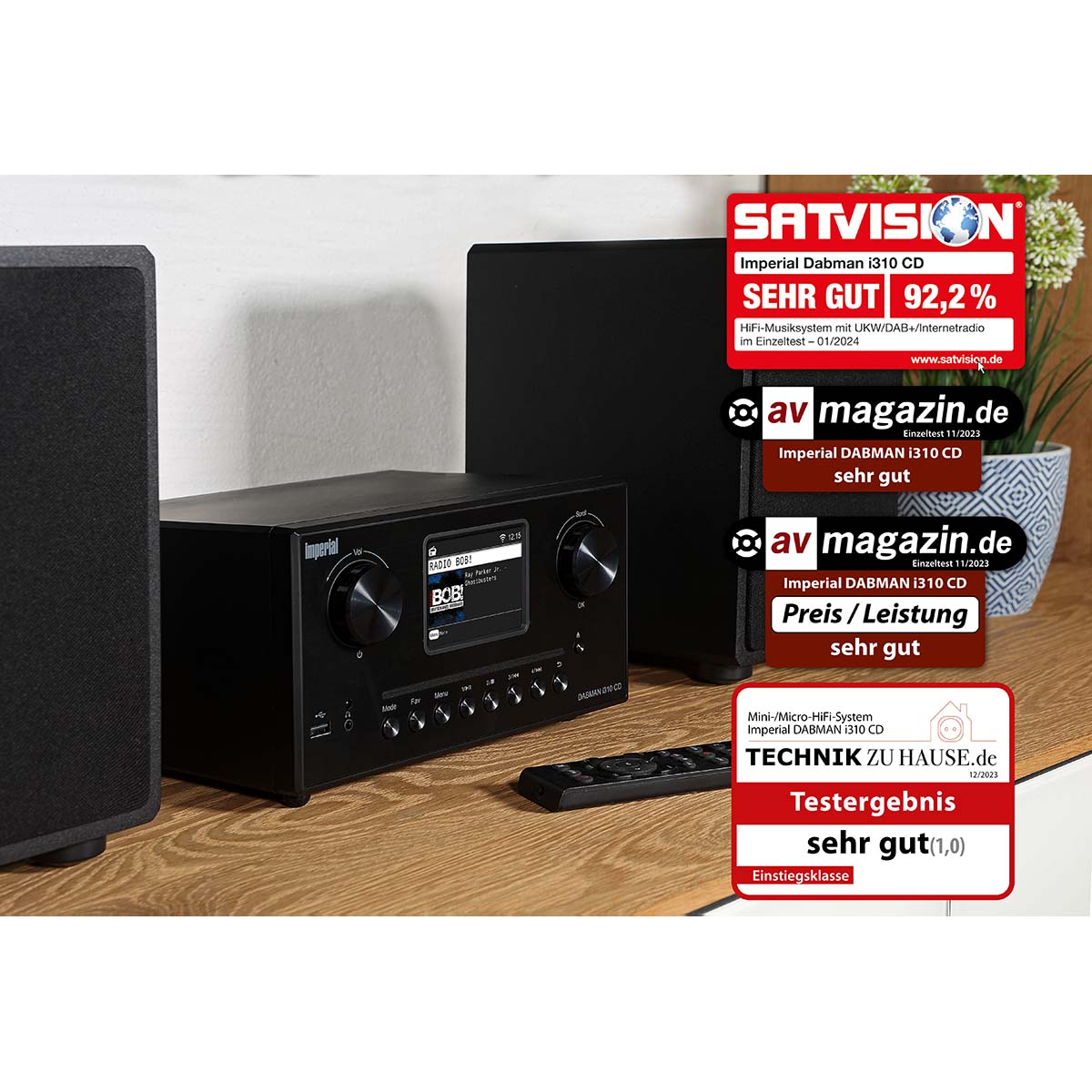 IMPERIAL DABMAN i310 CD DAB+ / FM / INTERNET / BLUETOOTH