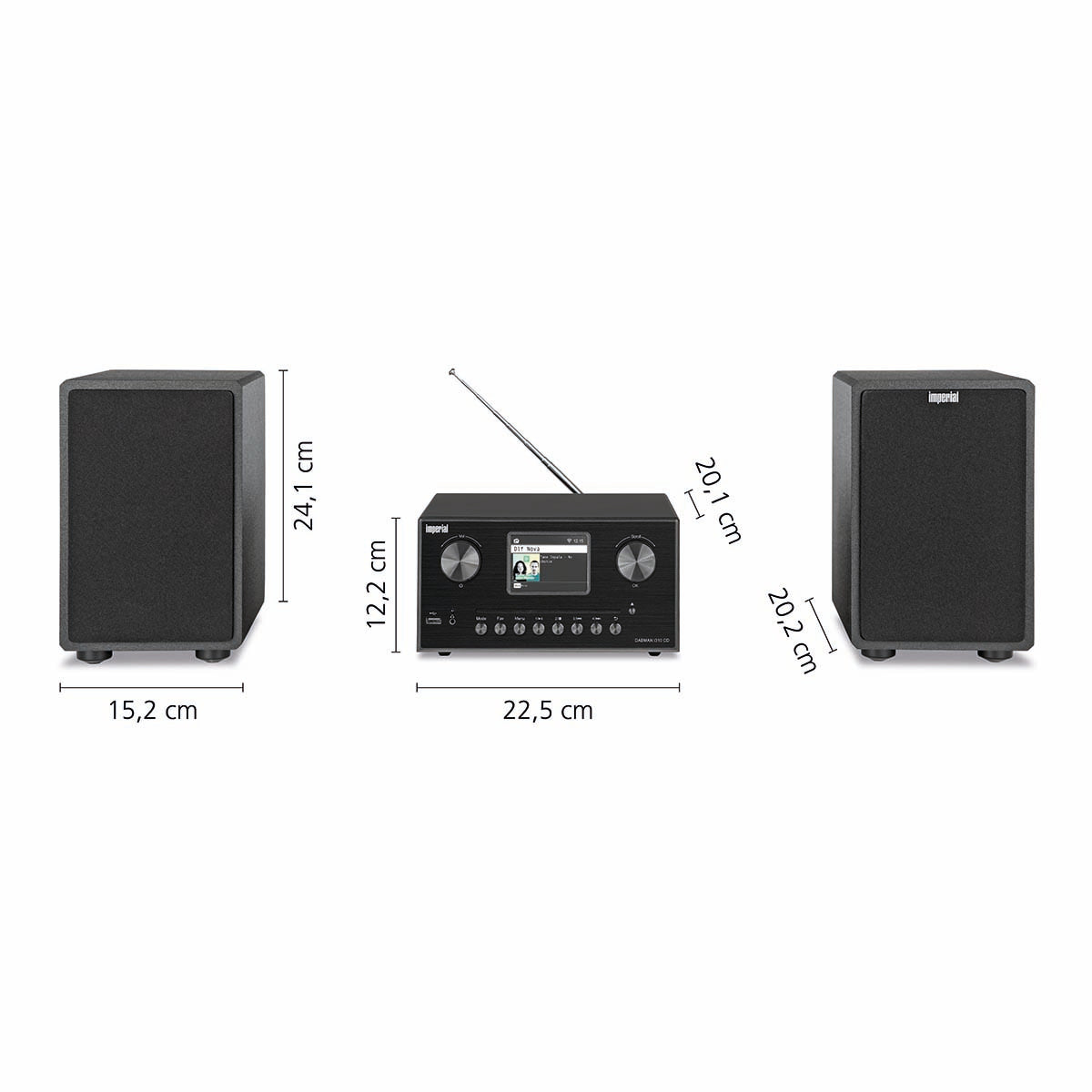 IMPERIAL DABMAN i310 CD DAB+ / FM / INTERNET / BLUETOOTH