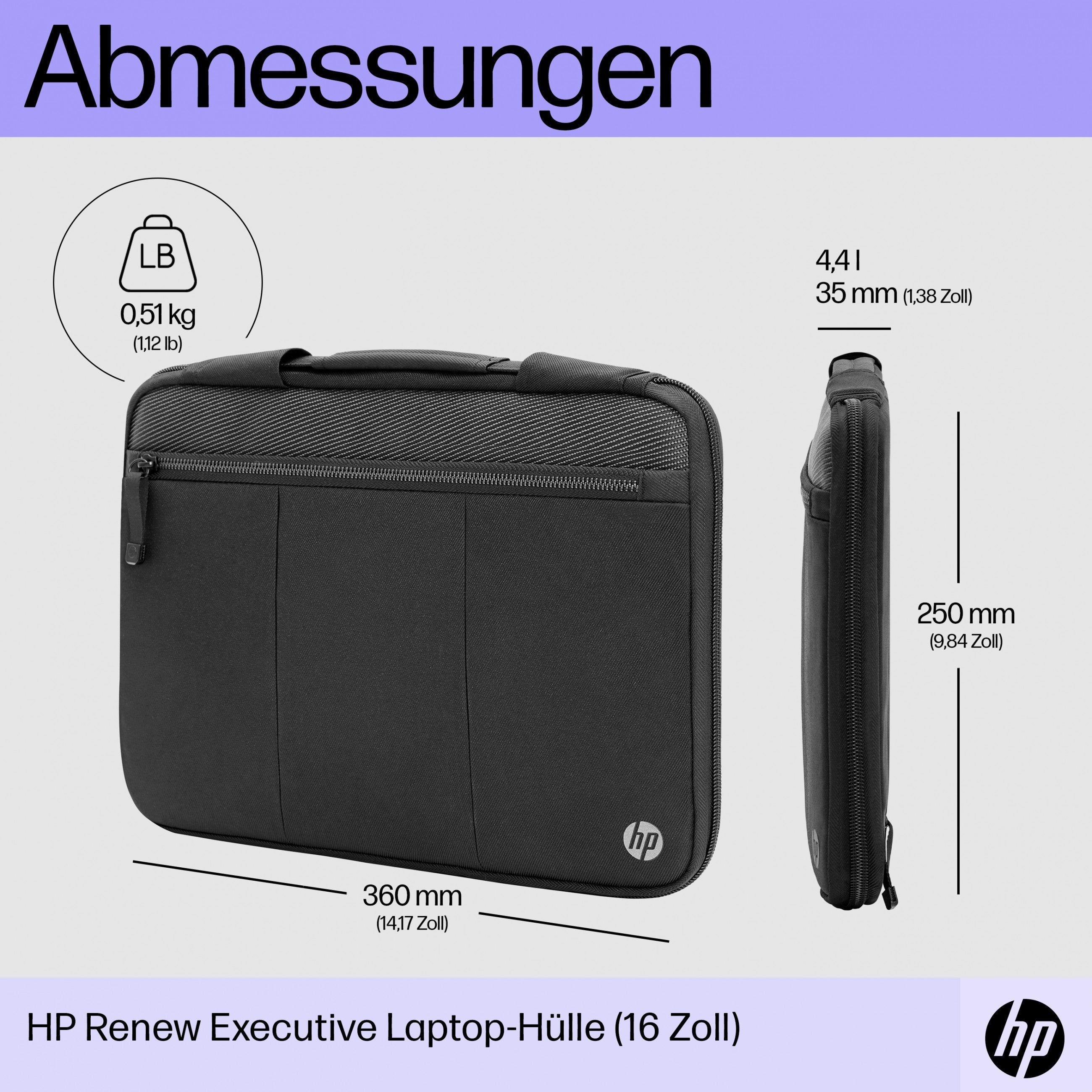 HP Renew Executive 14.1inch Laptop Sleeve