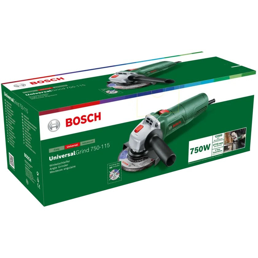 Bosch DIY Winkelschleifer UniversalGrind 750-115