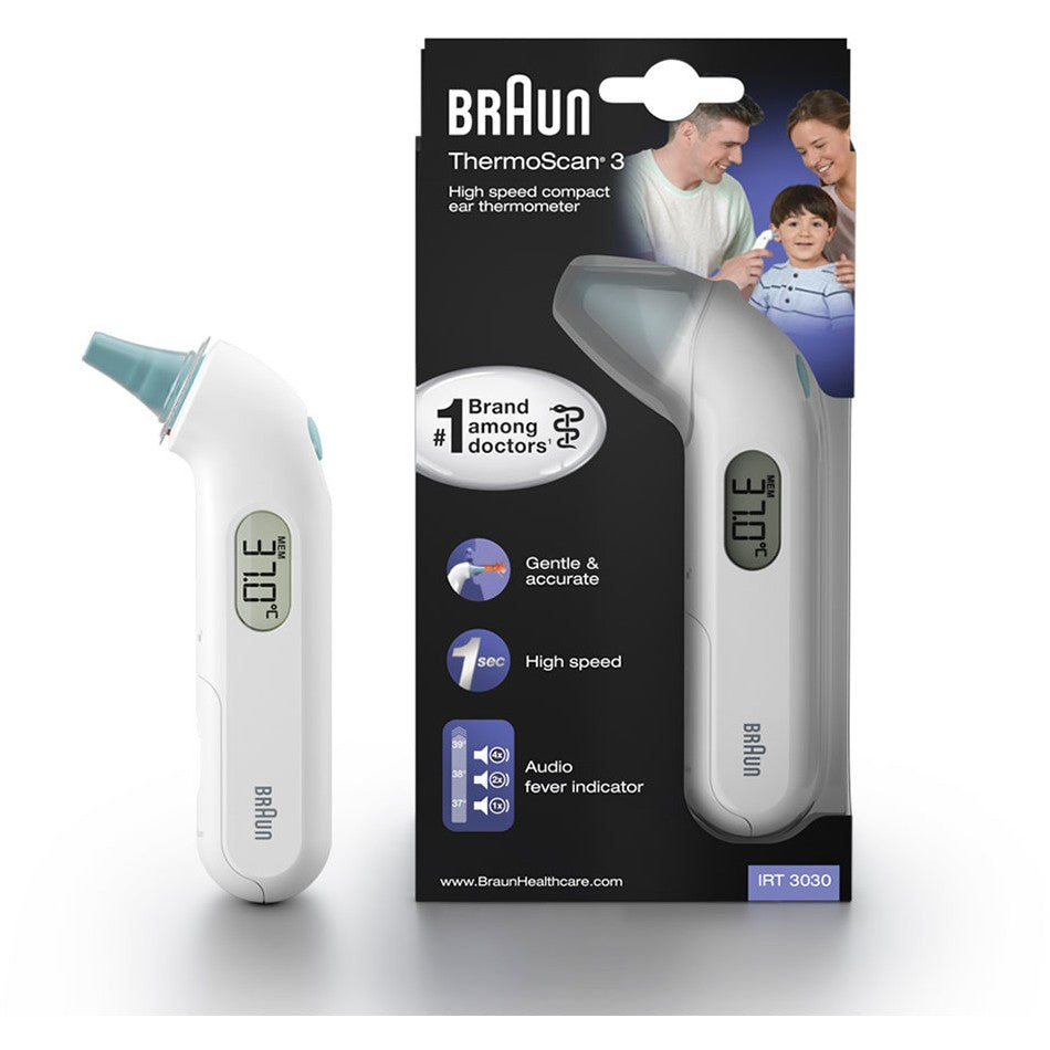 Braun Thermometer ThermoScan 3 IRT3030