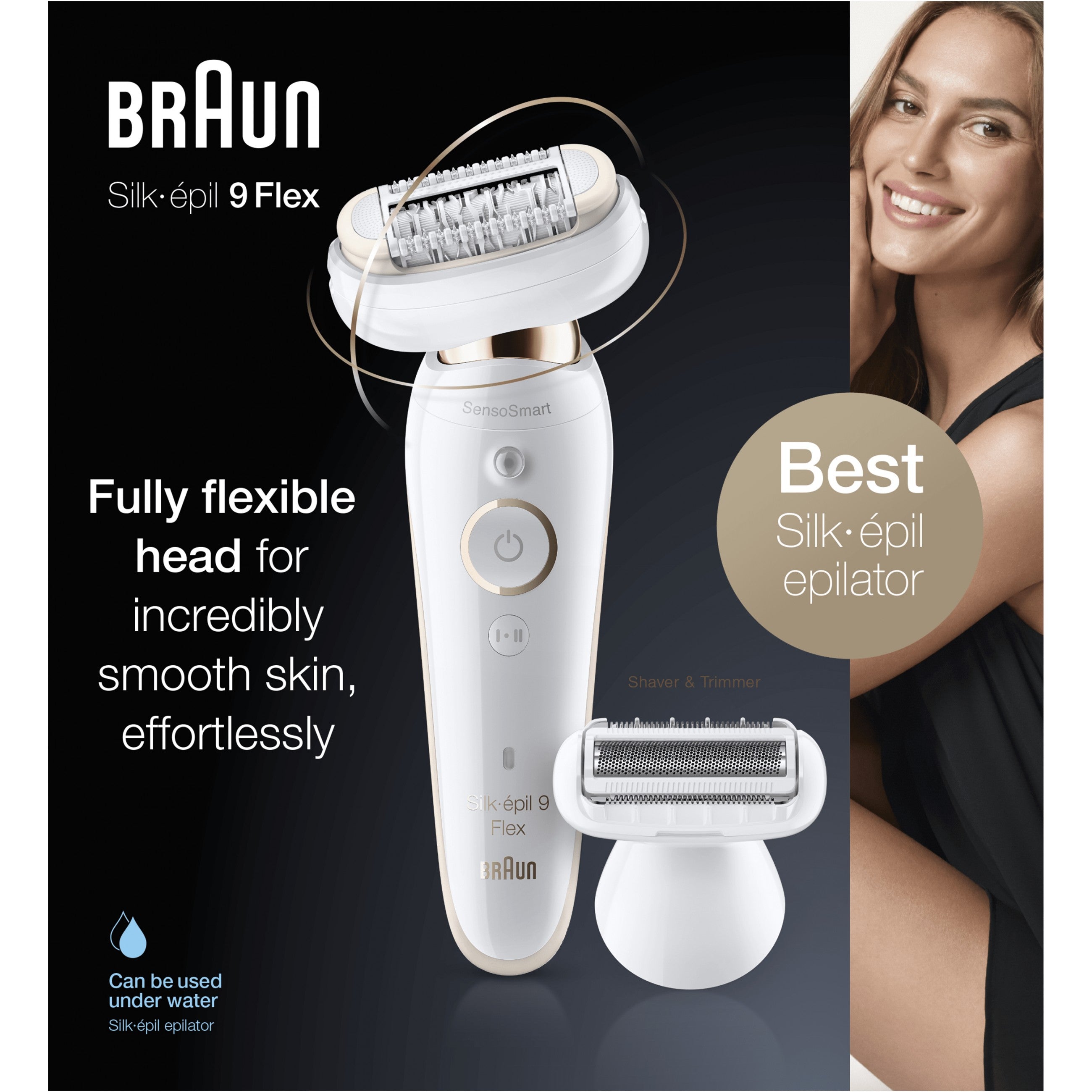 Braun Epilierer Silk-epil 9 Flex SES 9006 3D