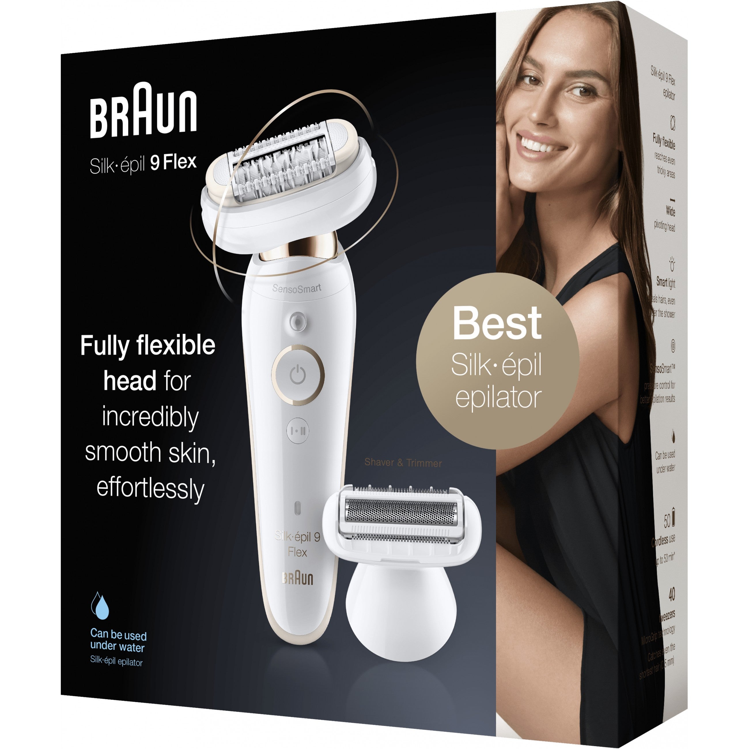 Braun Epilierer Silk-epil 9 Flex SES 9006 3D