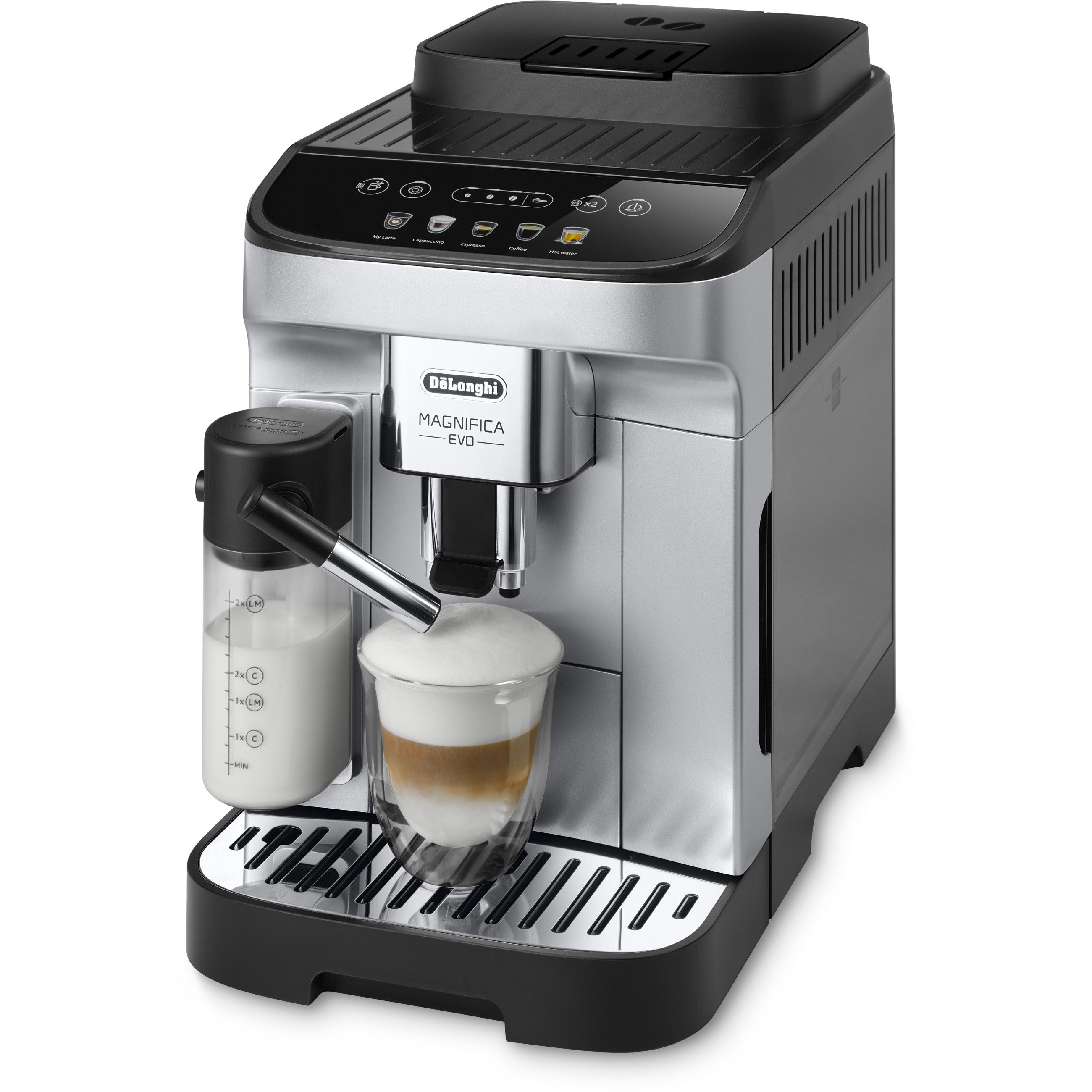 DeLonghi Kaffeemaschine Magnifica Evo *schwarz/silber*