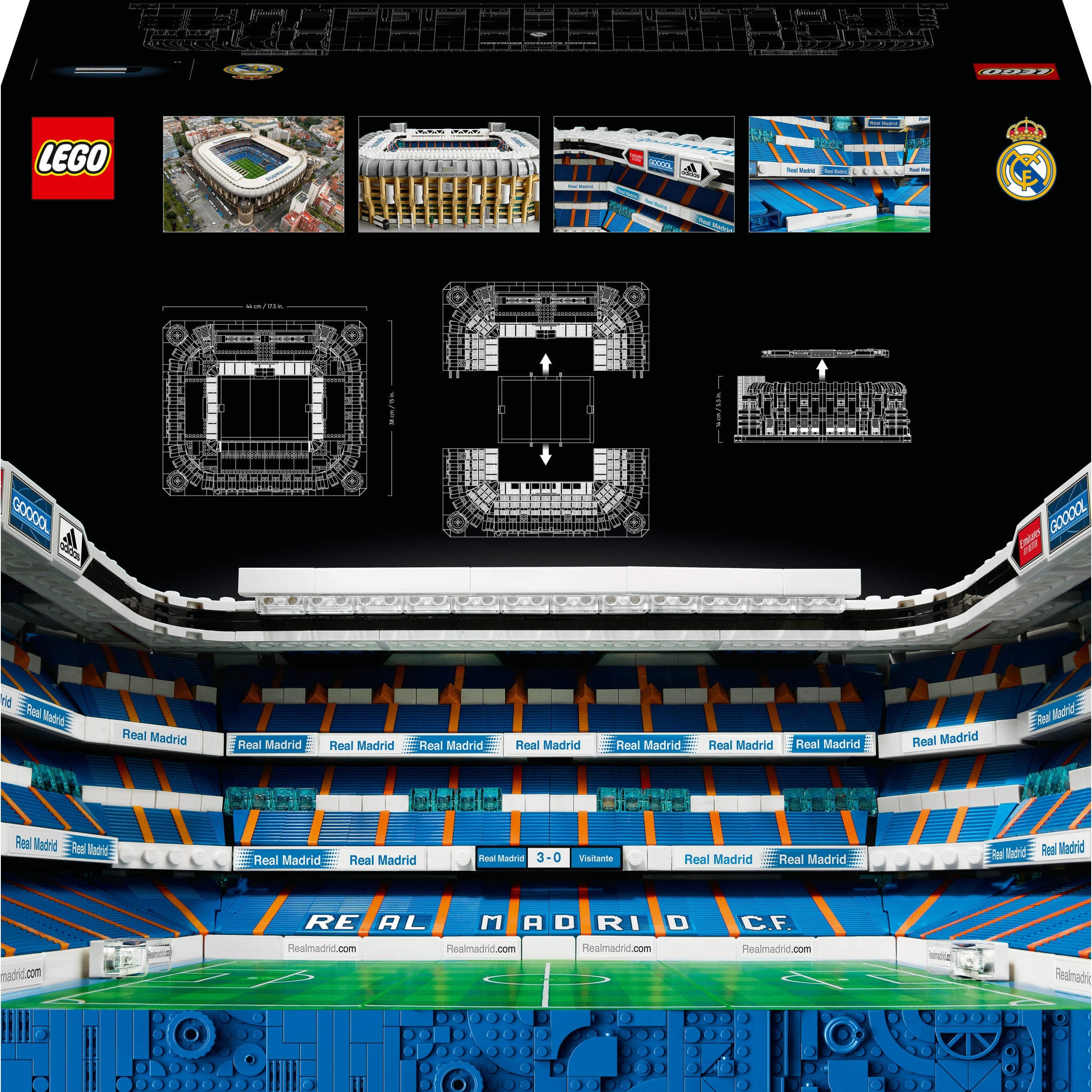 LEGO Creator Expert - Real Madrid - Santiago Bernabeu Stadion