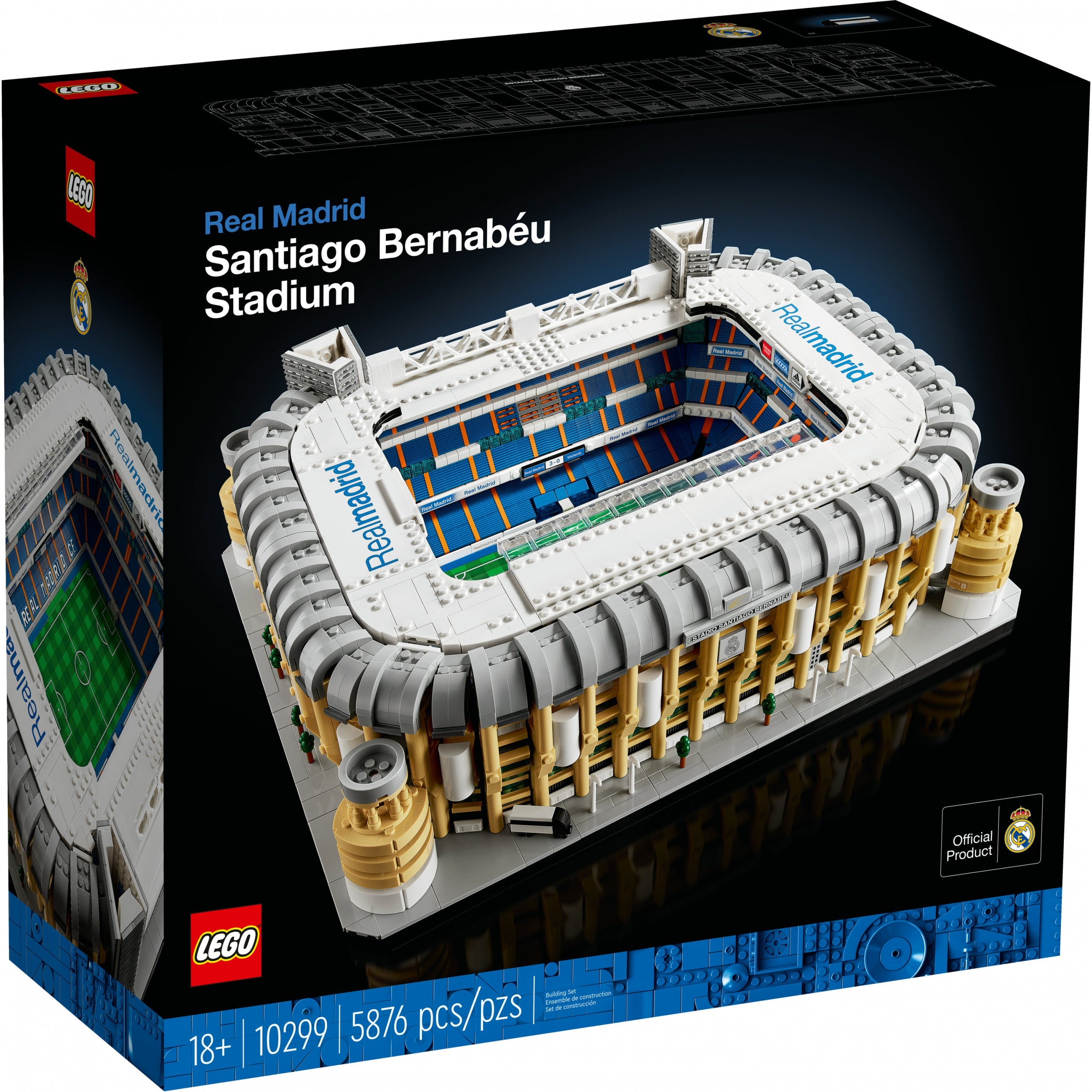 LEGO Creator Expert - Real Madrid - Santiago Bernabeu Stadion