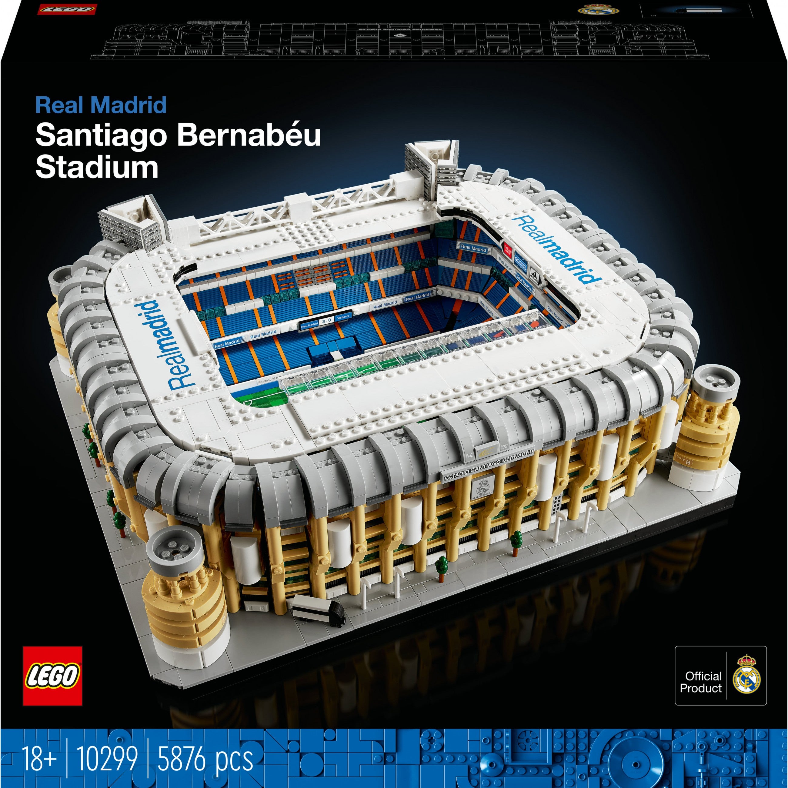 LEGO Creator Expert - Real Madrid - Santiago Bernabeu Stadion