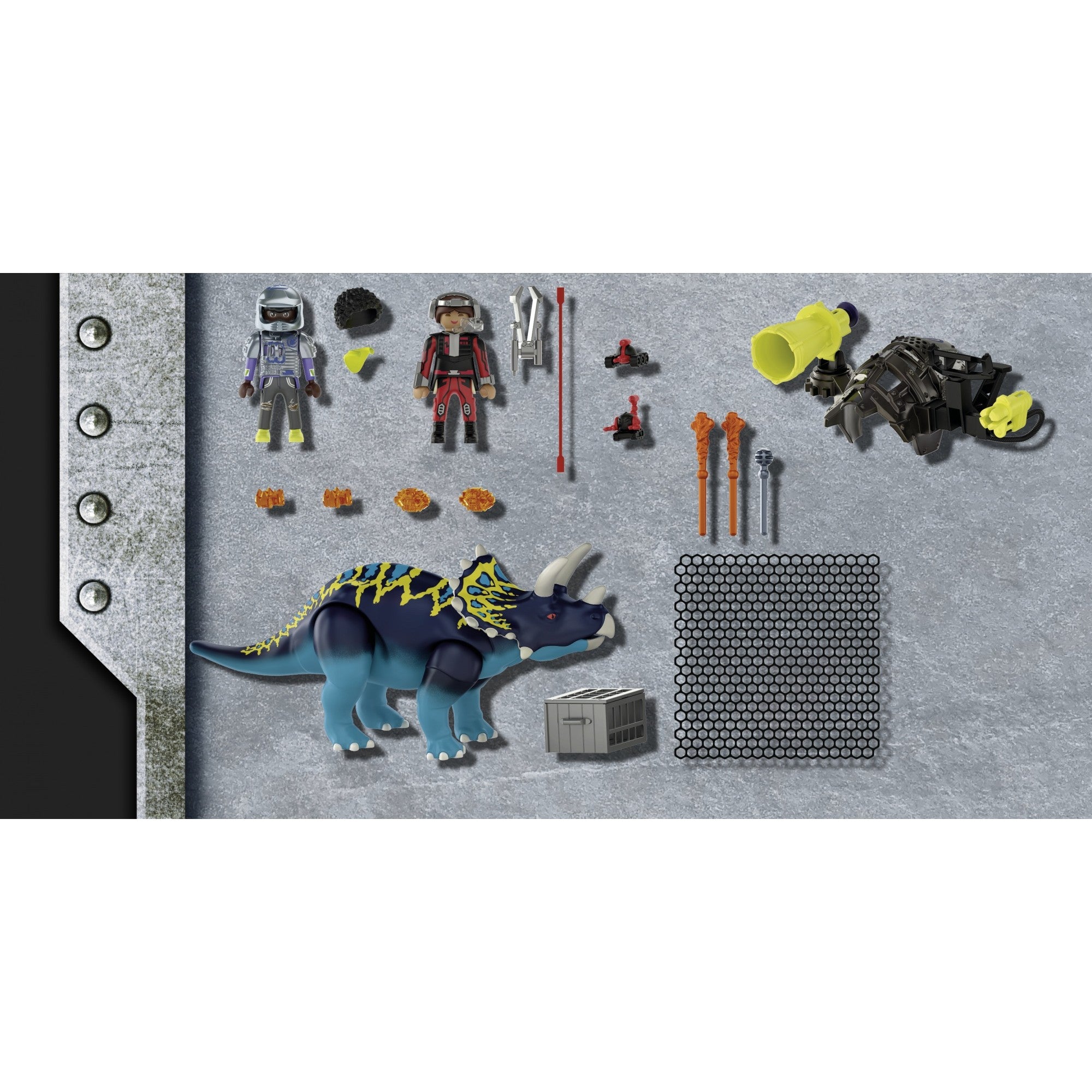 playmobil - Dino Rise - Triceratops: Randale um die legendären Steine