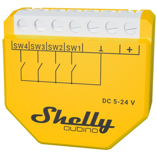 Shelly Relais "Wave i4 DC" Szenenaktivierer Z-Wave