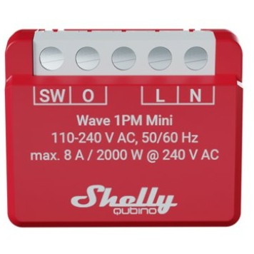 Shelly Relais "Wave 1PM Mini" Z-Wave