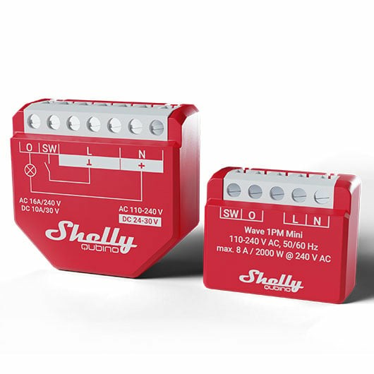 Shelly Relais "Wave 1PM Mini" Z-Wave