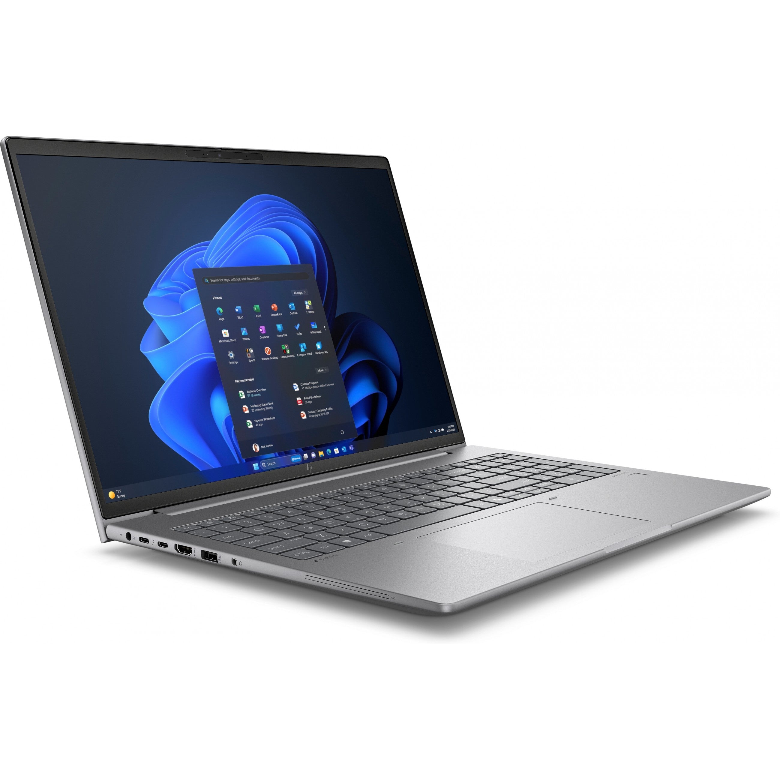 HP ZBook Power 16 G11A AMD Ryzen 7 PRO 8845HS 40,64cm 16inch WQXGA 32GB 1TB/SSD NVIDIA RTX 2000 8GB W11P 3J Gar (DE)