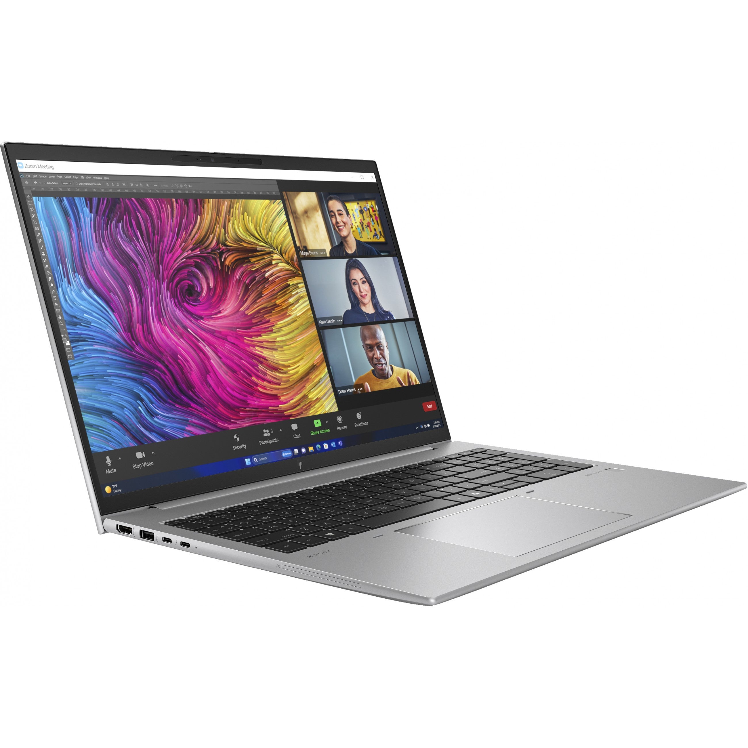 HP ZBook Firefly 16 G11 Intel Core Ultra 7 155H 40,64cm 16Zoll WUXGA 16GB 512GB/SSD NVIDIA A500 4GB W11P 3J War (DE)