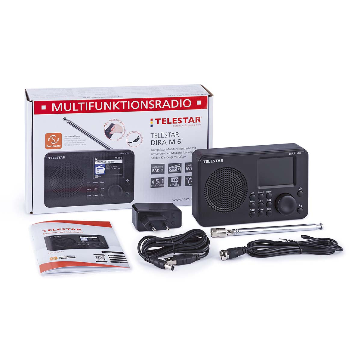 TELESTAR DIRA M 6i DAB+ / FM / INTERNET / BLUETOOTH