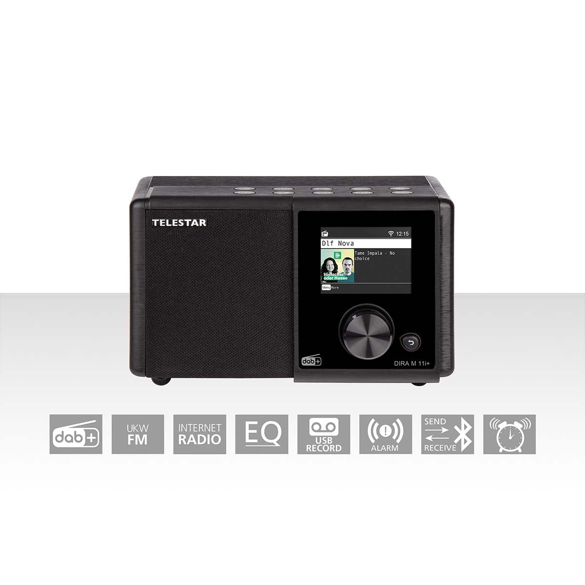 DIRA M11i+ Kompaktes Multifunktionsradio EWF DAB+ / FM / Internet / Bluetooth