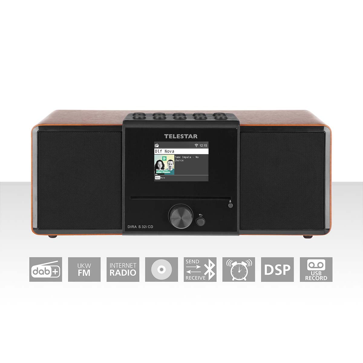 TELESTAR DIRA S32i CD Holz EWF DAB+ / FM / INTERNET / BLUETOOTH