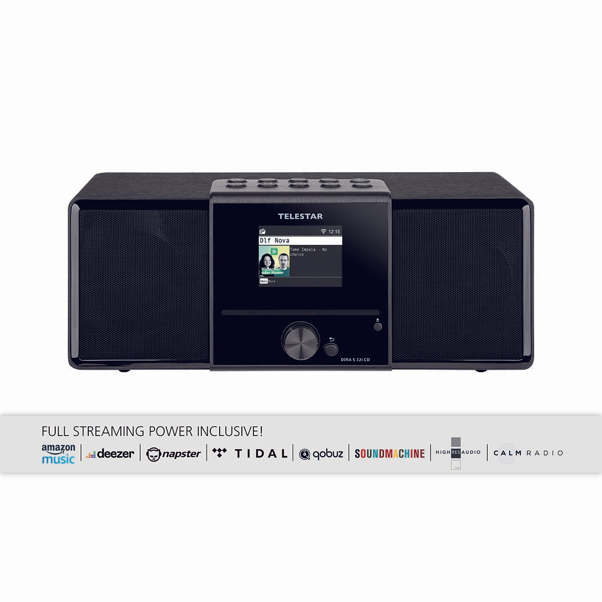 TELESTAR DIRA S32i CD Schwarz EWF DAB+ / FM / INTERNET / BLUETOOTH