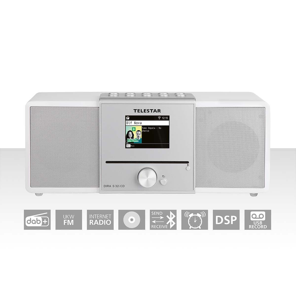 TELESTAR DIRA S32i CD Weiß EWF DAB+ / FM / INTERNET / BLUETOOTH