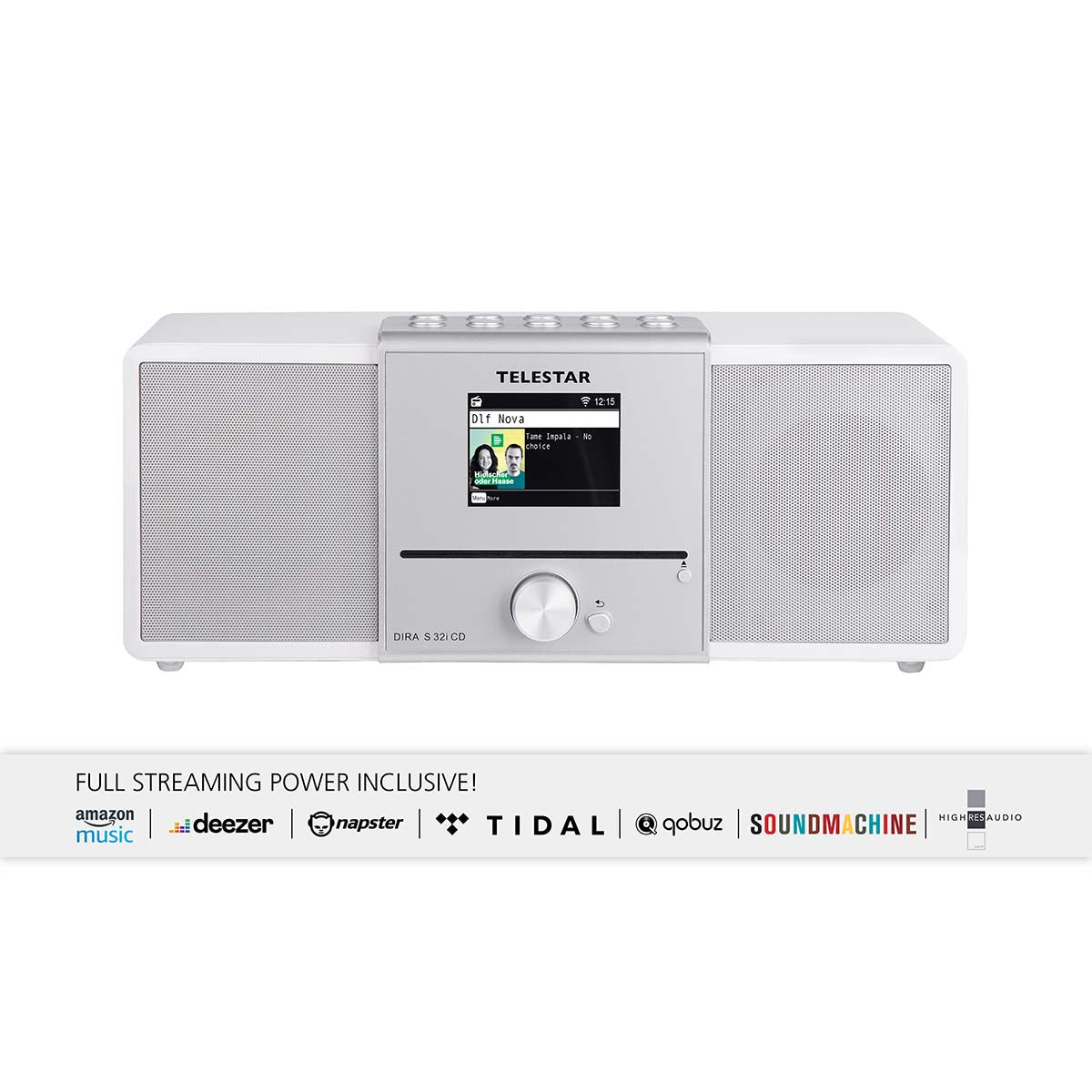 TELESTAR DIRA S32i CD Weiß EWF DAB+ / FM / INTERNET / BLUETOOTH