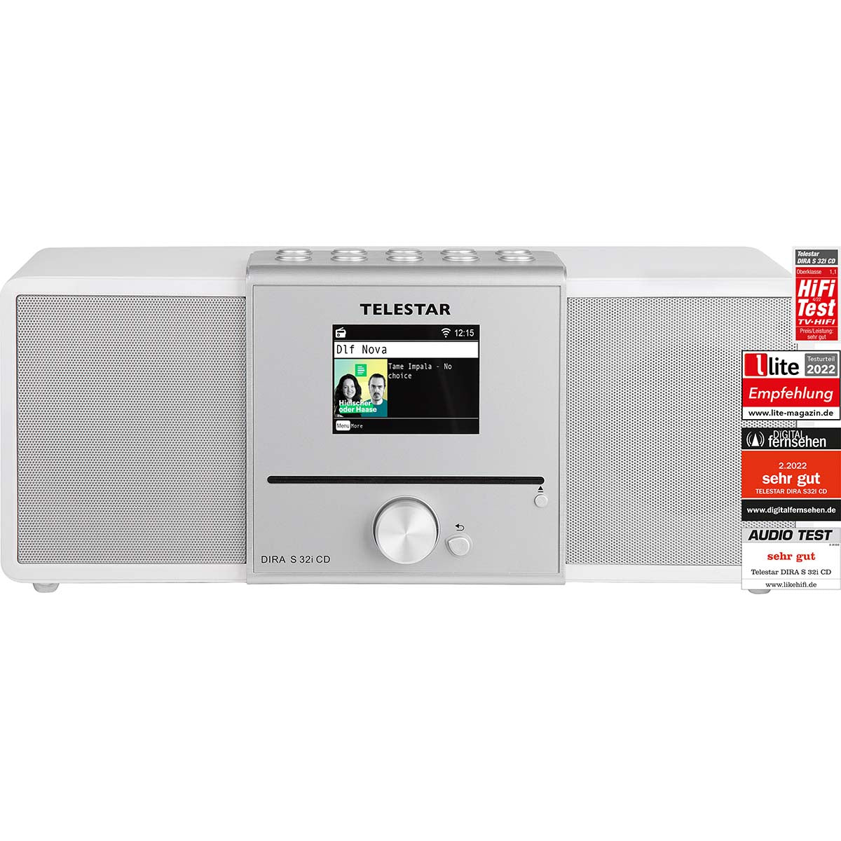 TELESTAR DIRA S32i CD Weiß EWF DAB+ / FM / INTERNET / BLUETOOTH