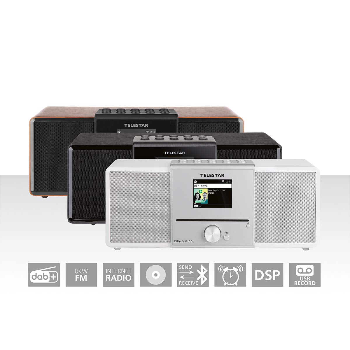 TELESTAR DIRA S32i CD Weiß EWF DAB+ / FM / INTERNET / BLUETOOTH