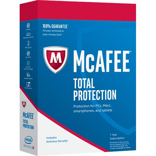 McAfee Total Protection - 5 Device, 1 Year - ESD-DownloadESD