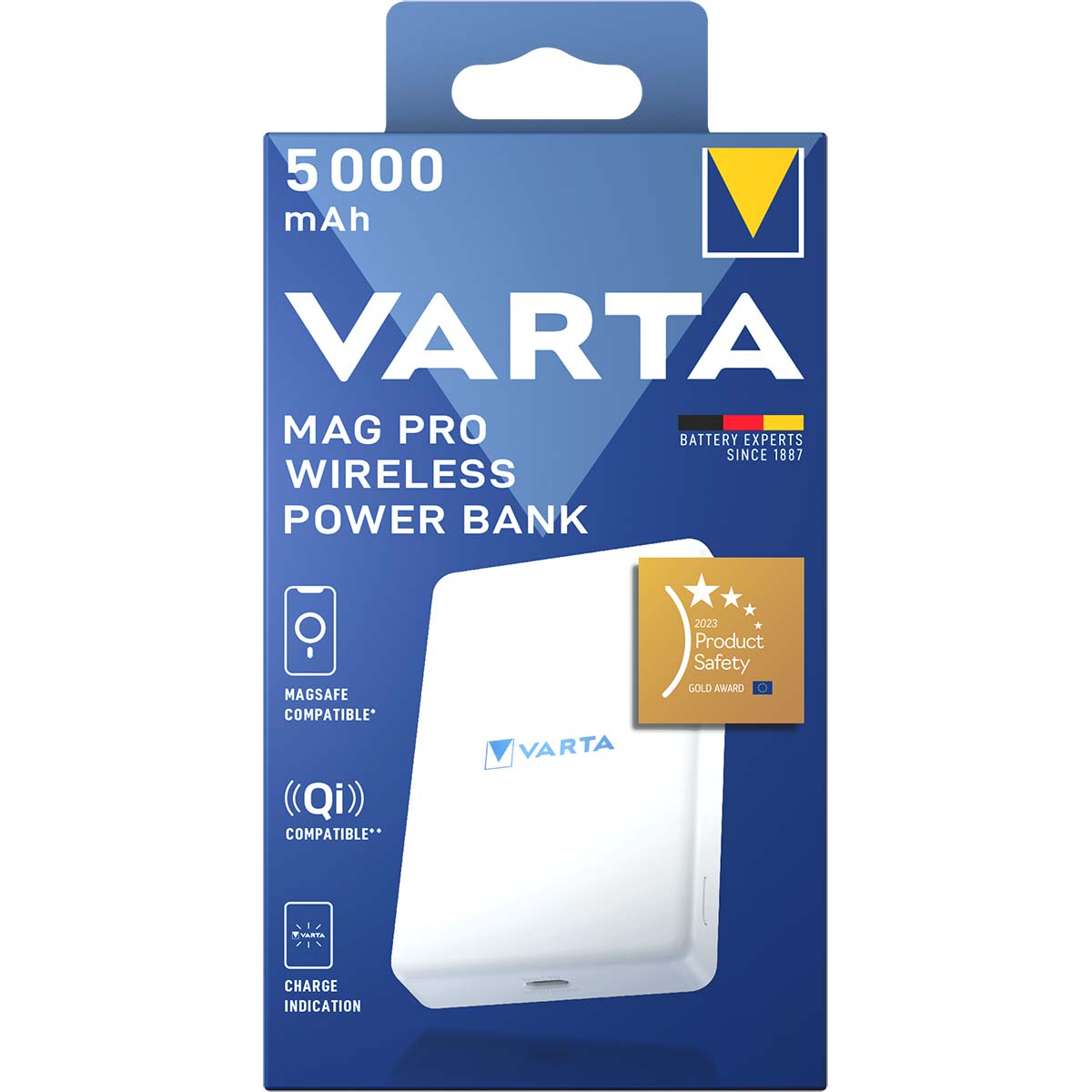 Mag Pro Wireless Power Bank 5.000mAh - Weiße Edition