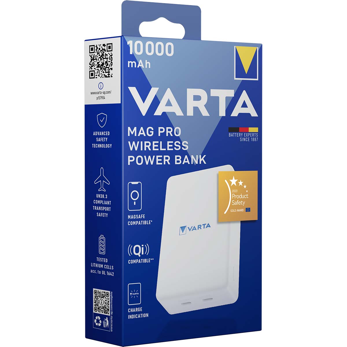Mag Pro Wireless Power Bank 10.000mAh - Weiße Edition