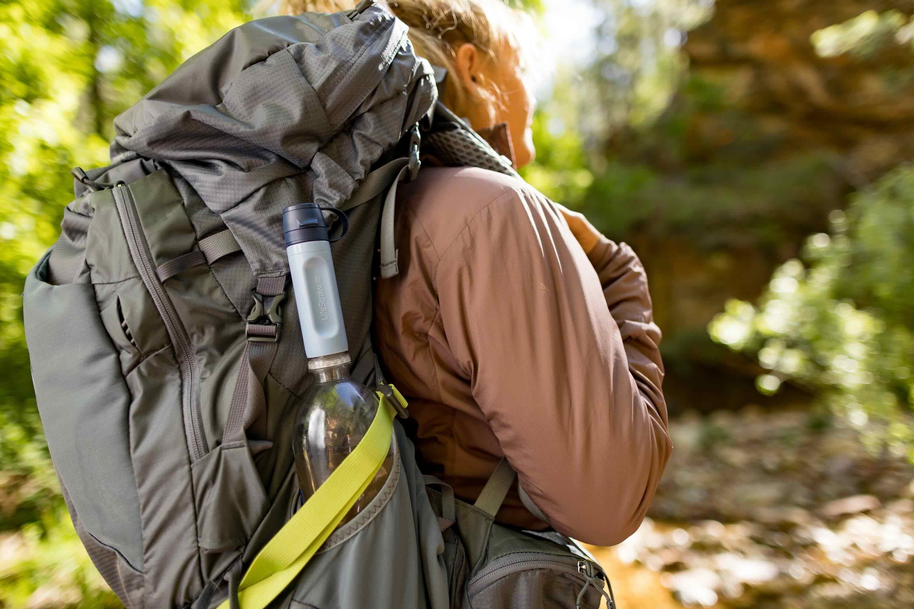 LifeStraw Peak Solo - Ultraleichter und PET-Flaschen kompatibler Wasserfilter von LifeStraw