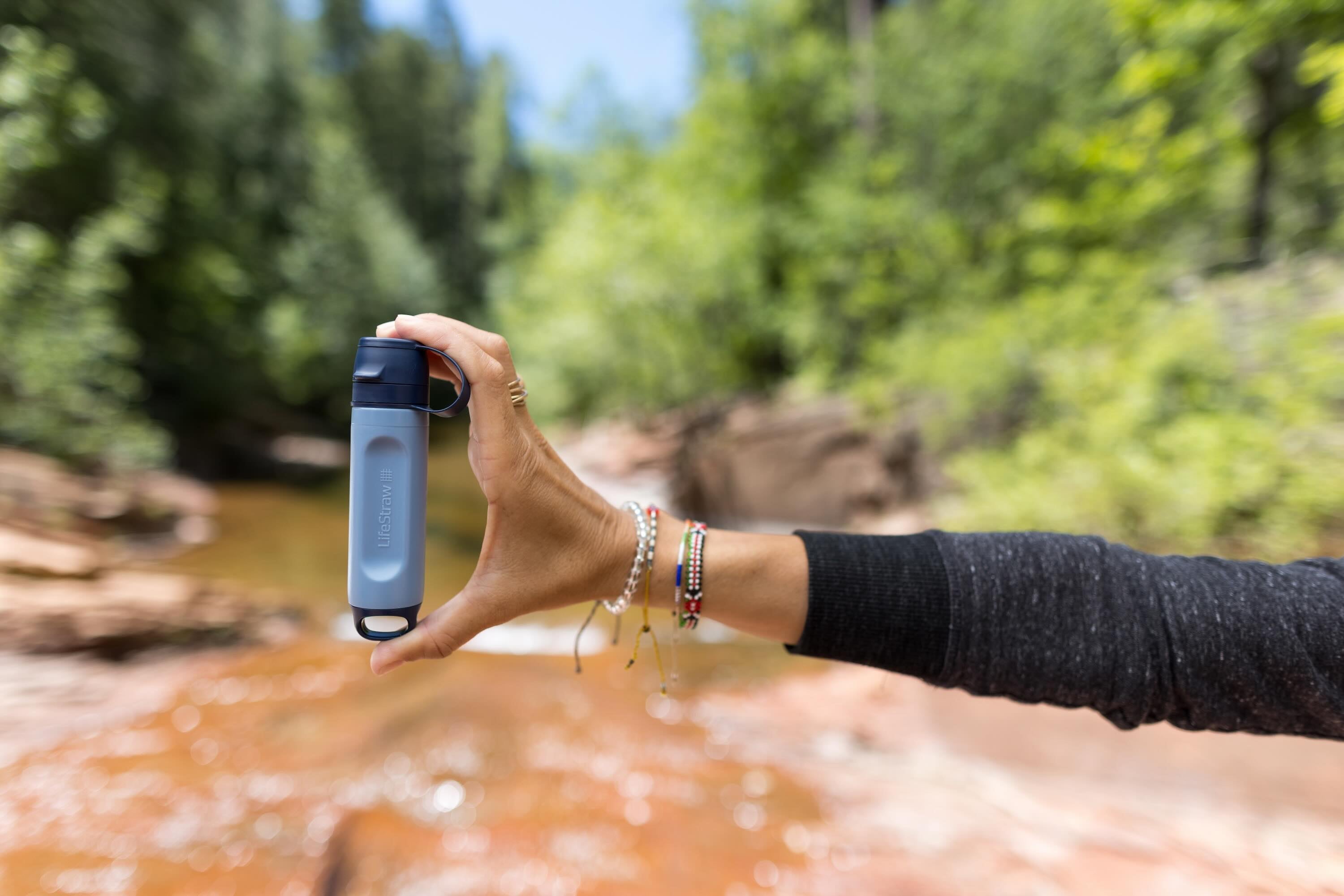 LifeStraw Peak Solo - Ultraleichter und PET-Flaschen kompatibler Wasserfilter von LifeStraw