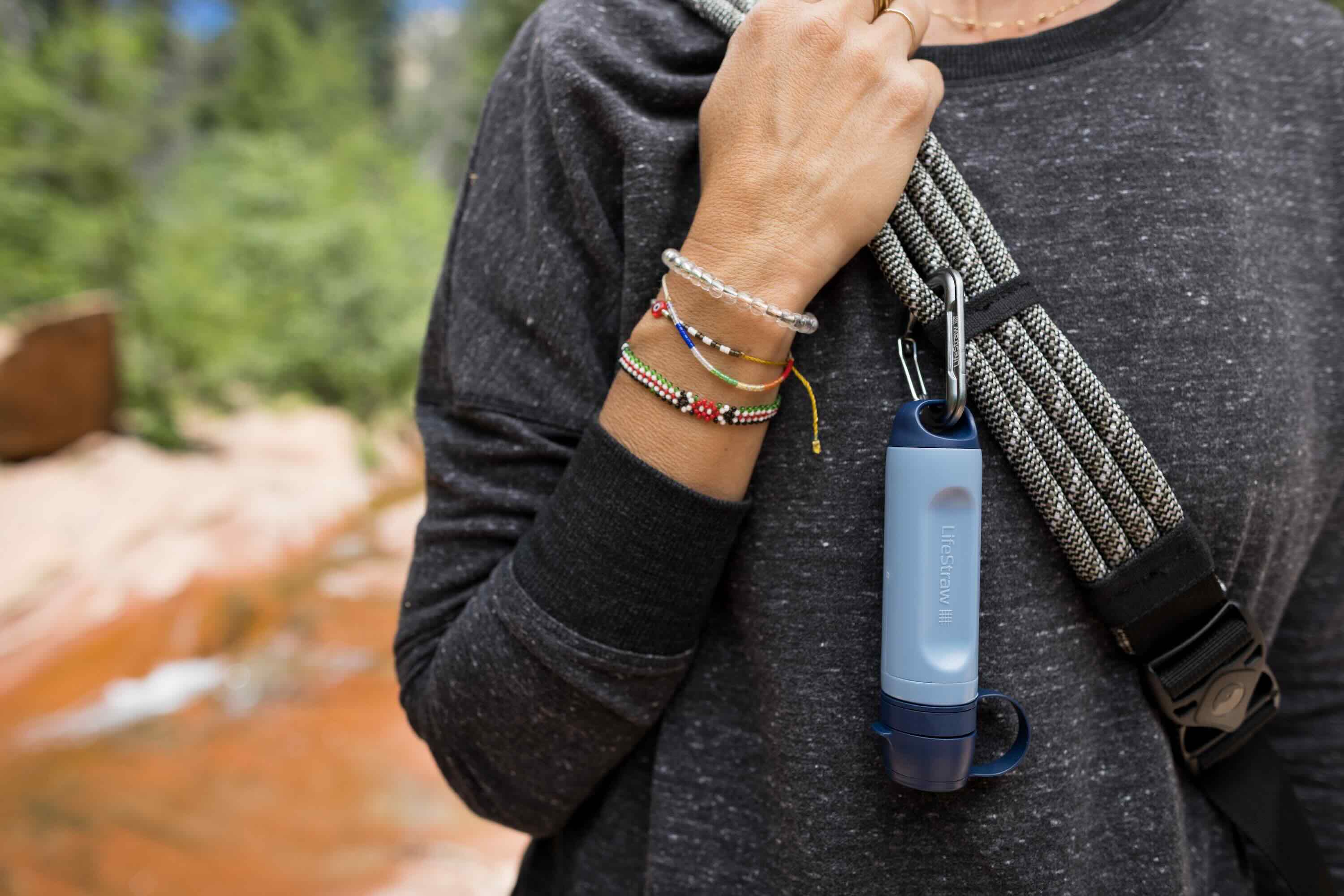 LifeStraw Peak Solo - Ultraleichter und PET-Flaschen kompatibler Wasserfilter von LifeStraw