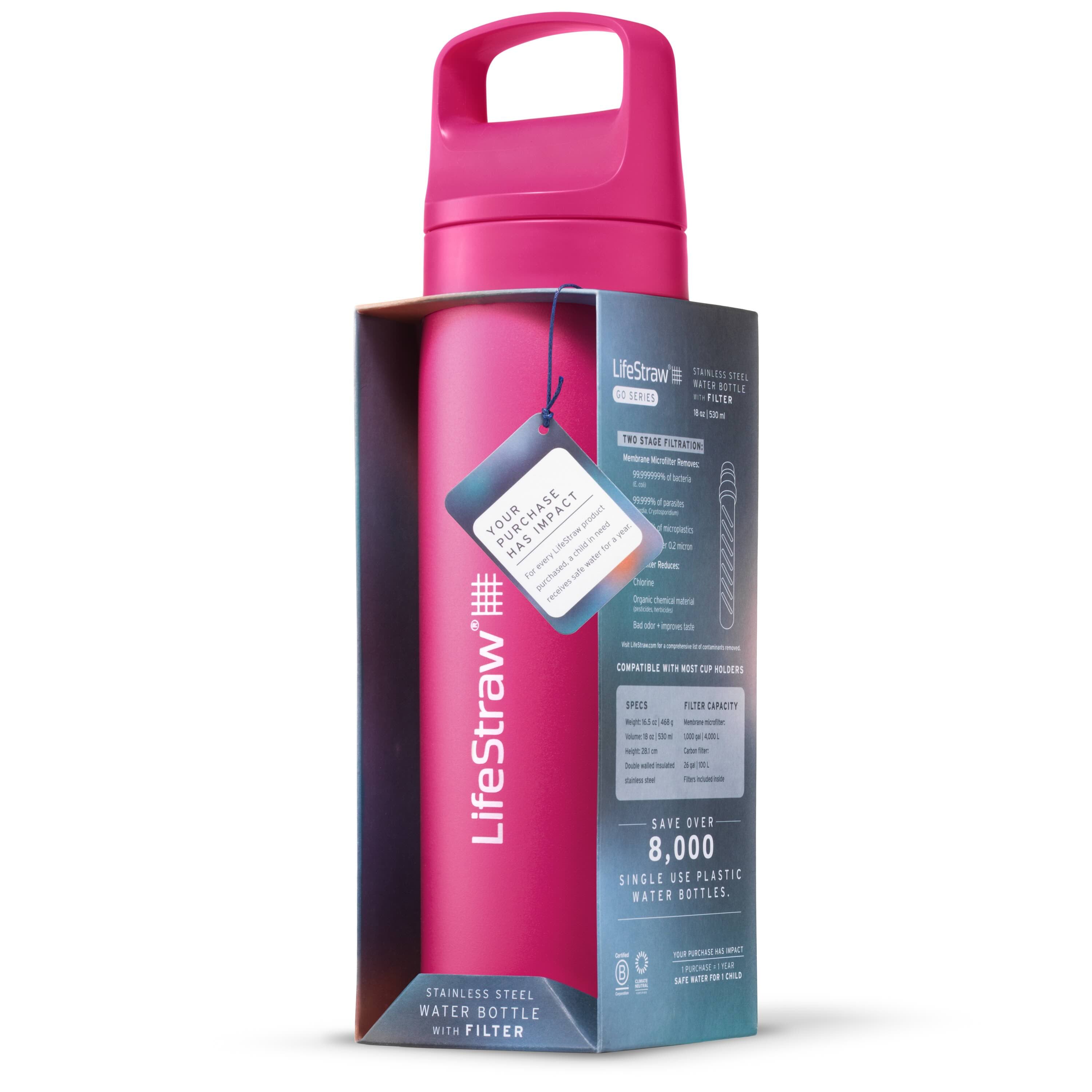 LifeStraw Go Steel 700ml (orchid pink)