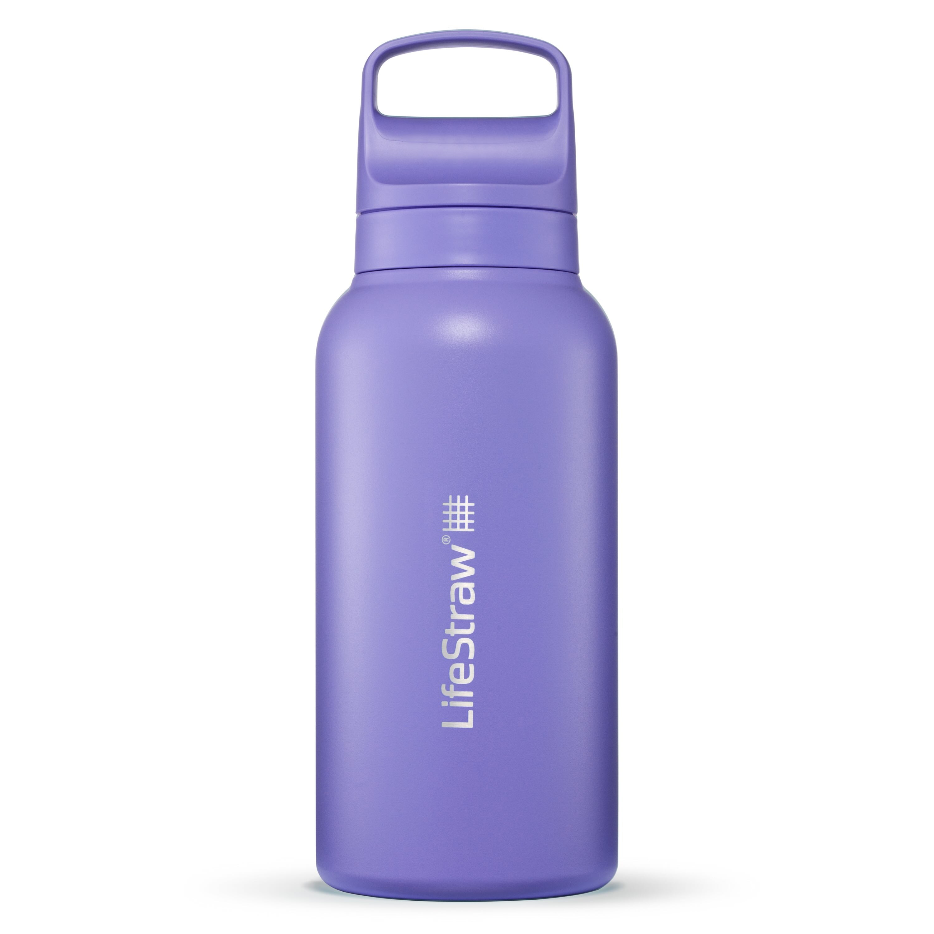 LifeStraw Go Steel 1-Liter (thistle purple)