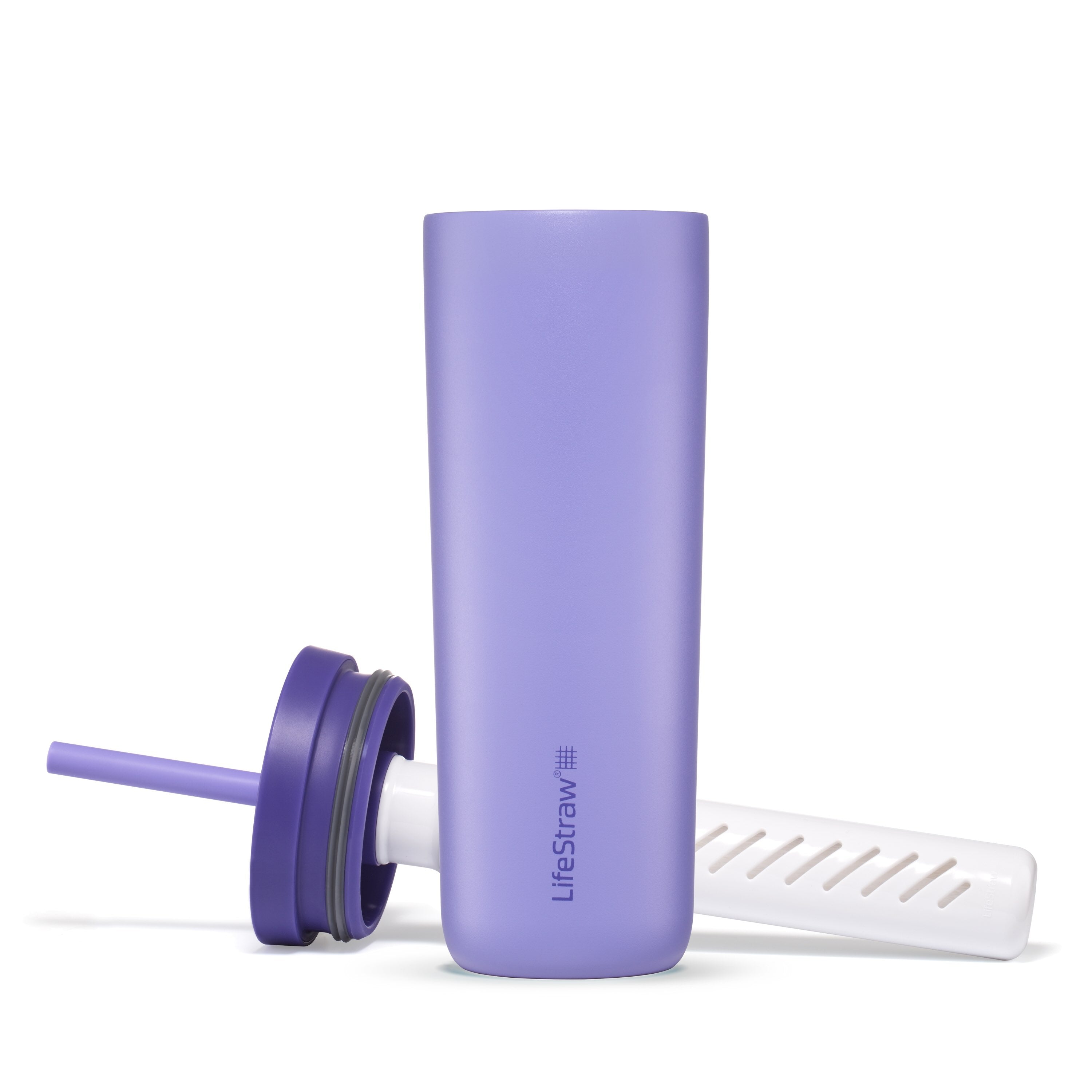 LifeStraw Go Steel Tumbler 500ml (thistle purple)